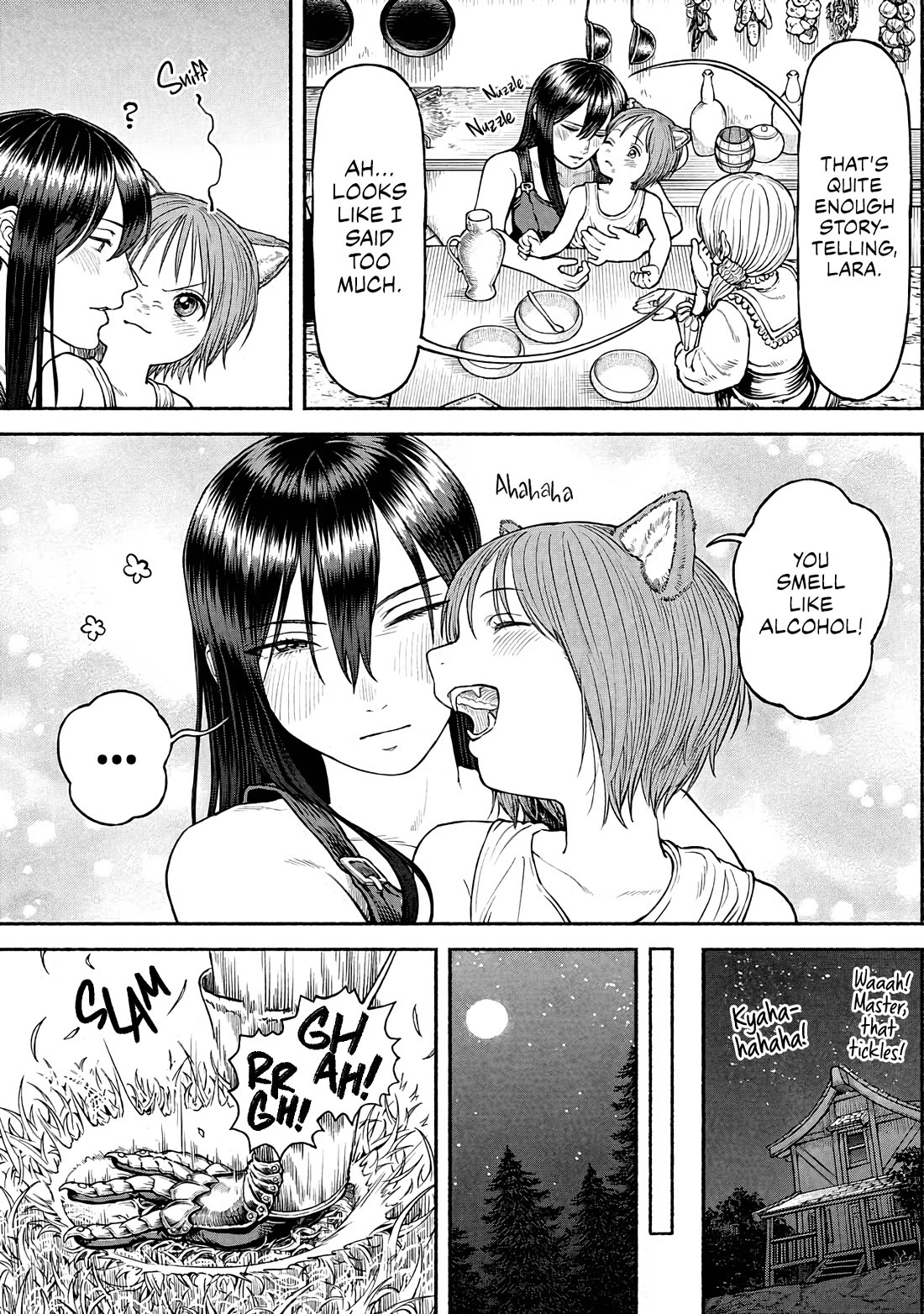 Female Knight and the Kemonomimi Child Chapter 31 page 14 - Chapter 31: Luna the Youngest