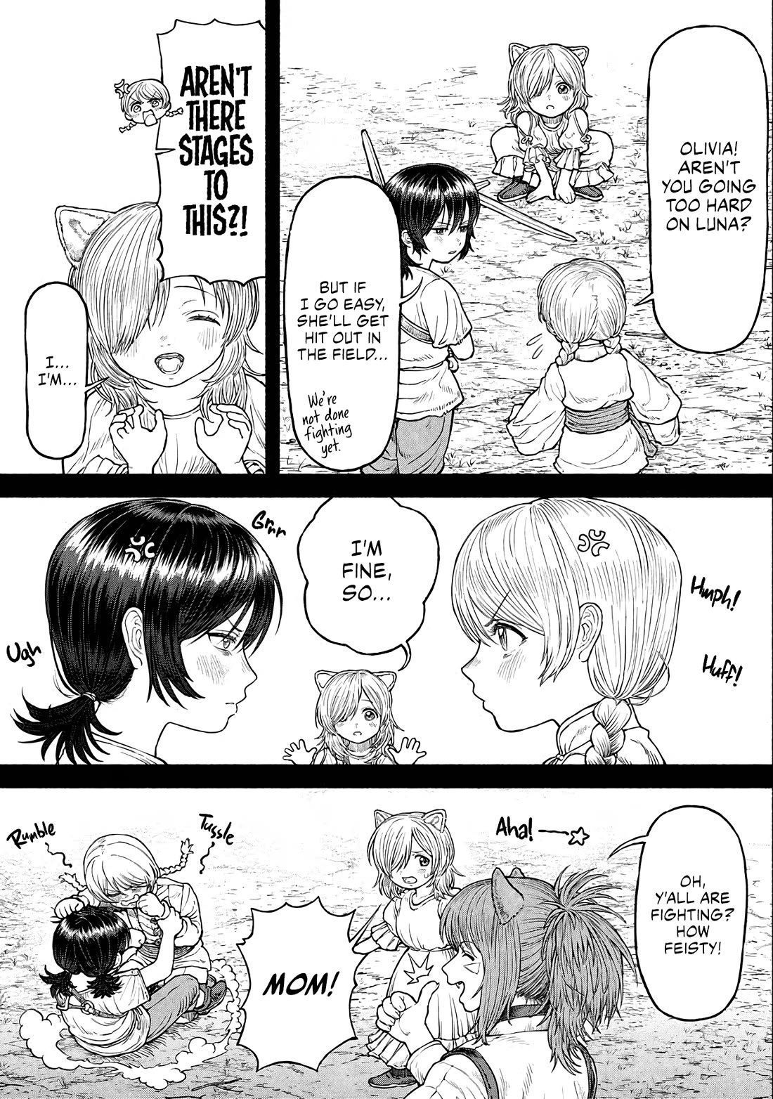 Female Knight and the Kemonomimi Child Chapter 31 page 8 - Chapter 31: Luna the Youngest