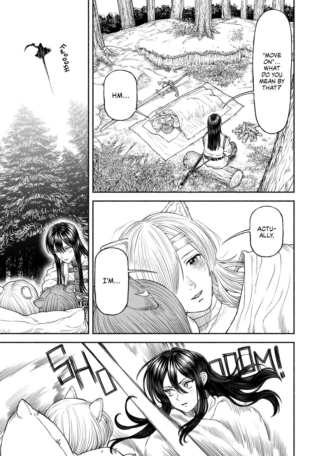 Female Knight and the Kemonomimi Child Chapter 32 page 11 - Chapter 32: Sister Reunion