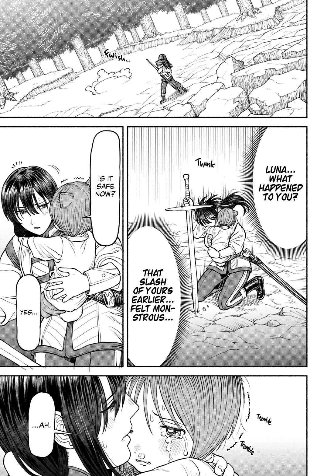Female Knight and the Kemonomimi Child Chapter 33 page 11 - Chapter 33: Immeasurable Power