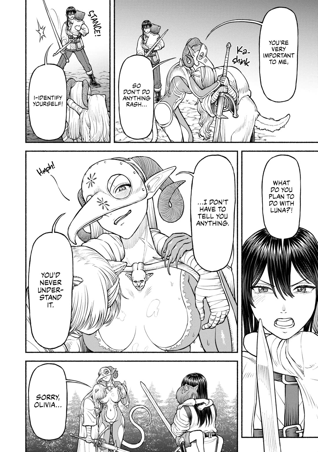 Female Knight and the Kemonomimi Child Chapter 33 page 8 - Chapter 33: Immeasurable Power