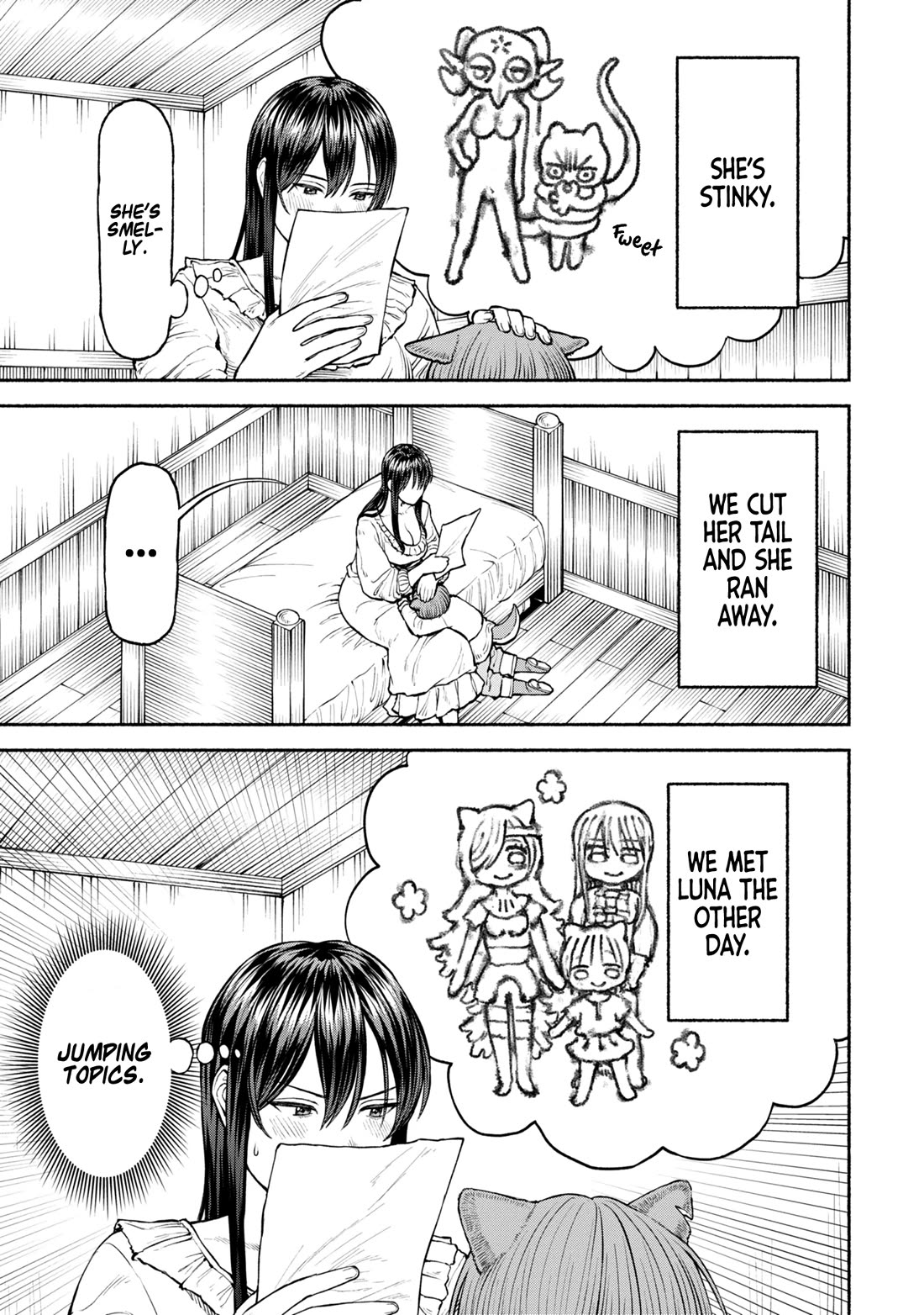 Female Knight and the Kemonomimi Child Chapter 34 page 11 - Chapter 34: Regret