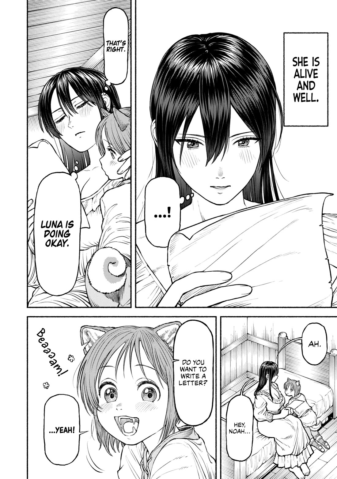 Female Knight and the Kemonomimi Child Chapter 34 page 12 - Chapter 34: Regret