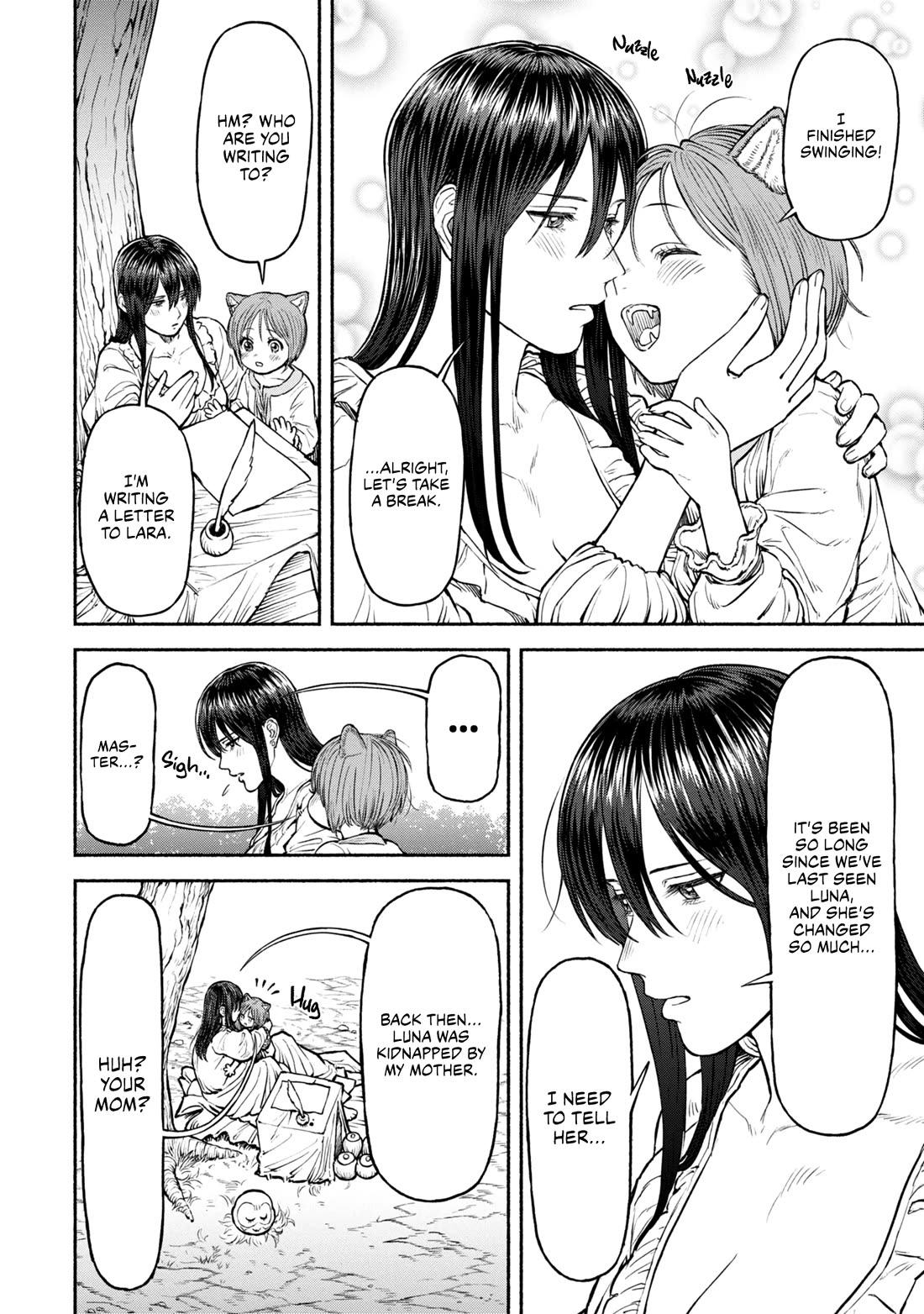 Female Knight and the Kemonomimi Child Chapter 34 page 2 - Chapter 34: Regret
