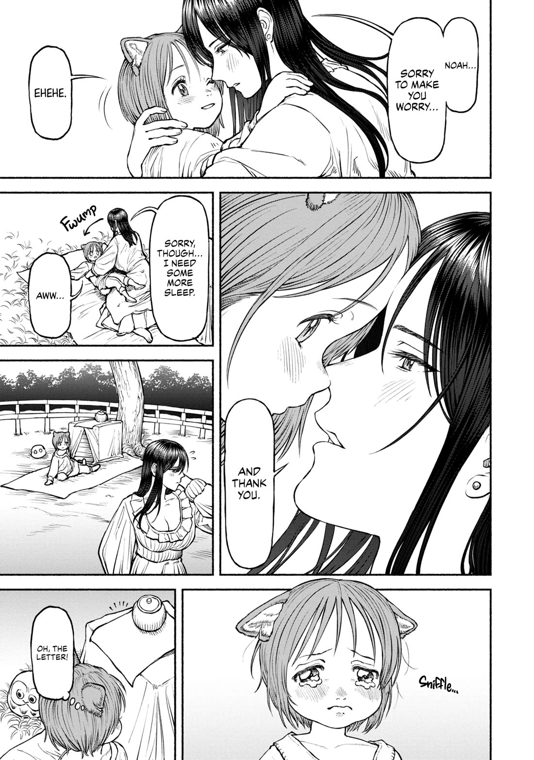 Female Knight and the Kemonomimi Child Chapter 34 page 7 - Chapter 34: Regret
