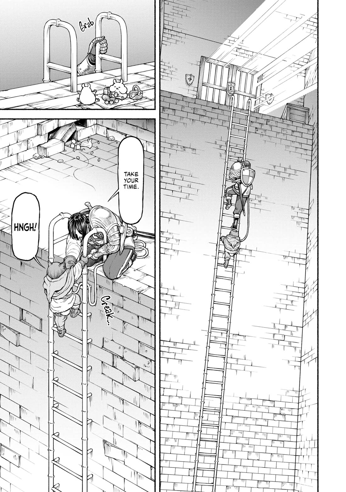 Female Knight and the Kemonomimi Child Chapter 35 page 10 - Chapter 35: Long Ladder