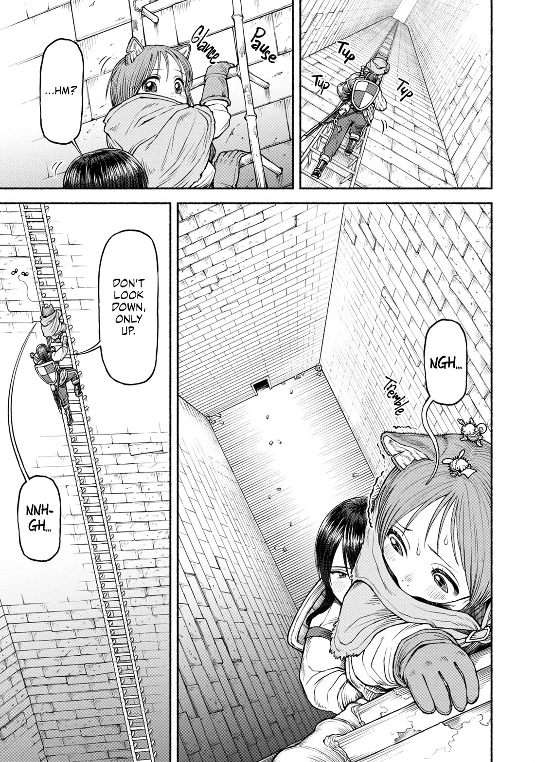 Female Knight and the Kemonomimi Child Chapter 35 page 4 - Chapter 35: Long Ladder