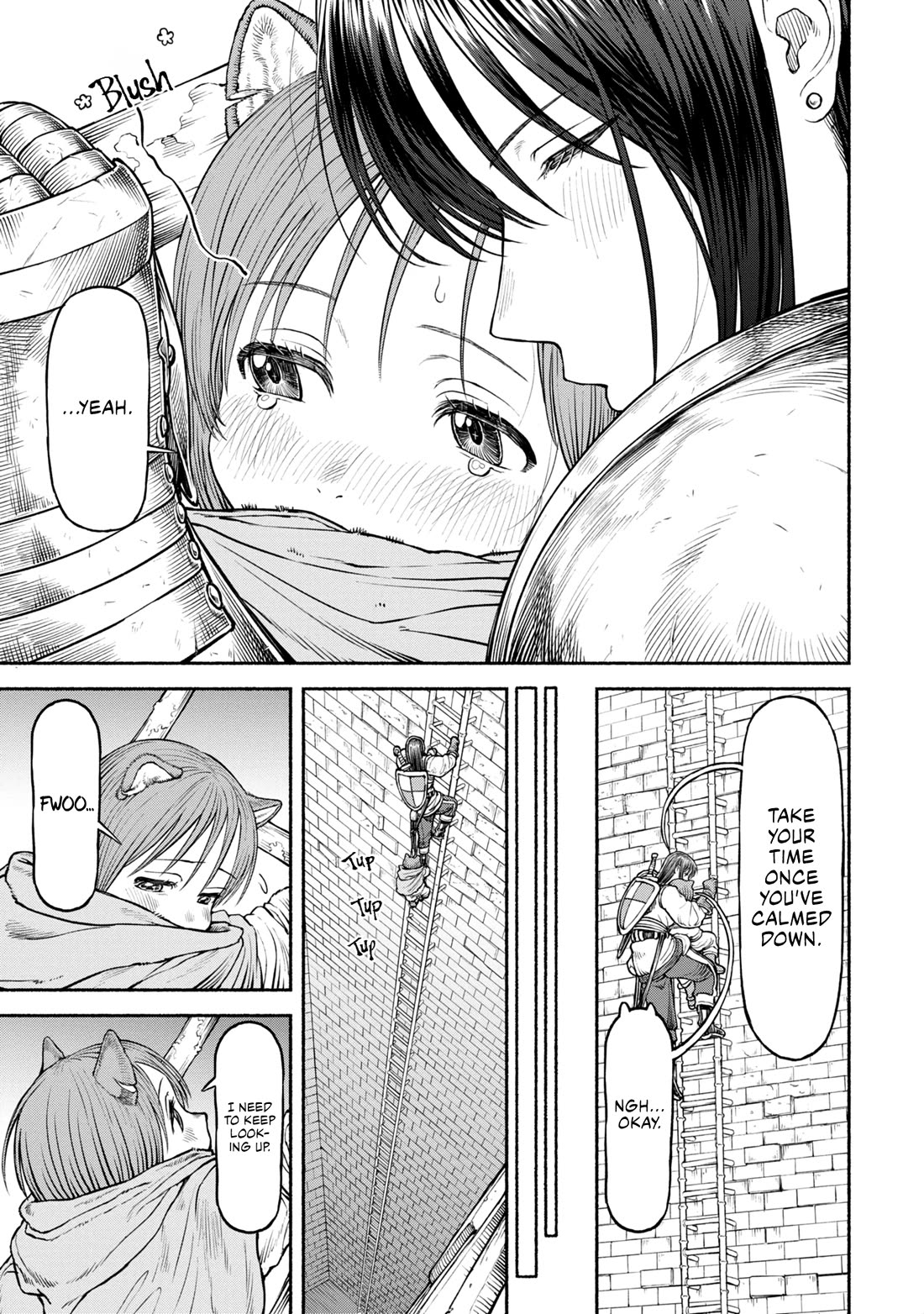 Female Knight and the Kemonomimi Child Chapter 35 page 8 - Chapter 35: Long Ladder