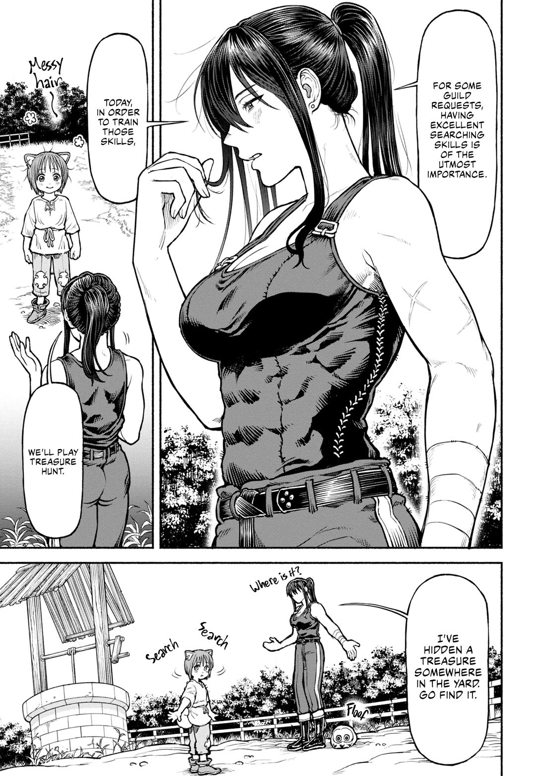 Female Knight and the Kemonomimi Child Chapter 36 page 1 - Chapter 36: Treasured by Two