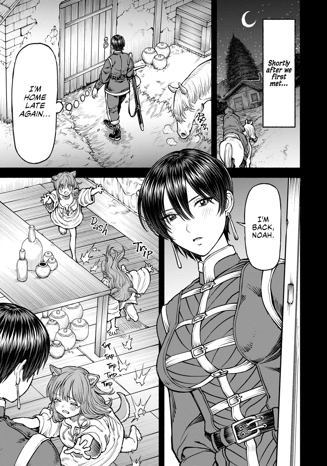 Female Knight and the Kemonomimi Child Chapter 36 page 7 - Chapter 36: Treasured by Two