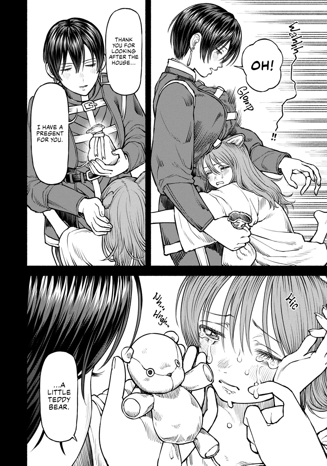 Female Knight and the Kemonomimi Child Chapter 36 page 8 - Chapter 36: Treasured by Two
