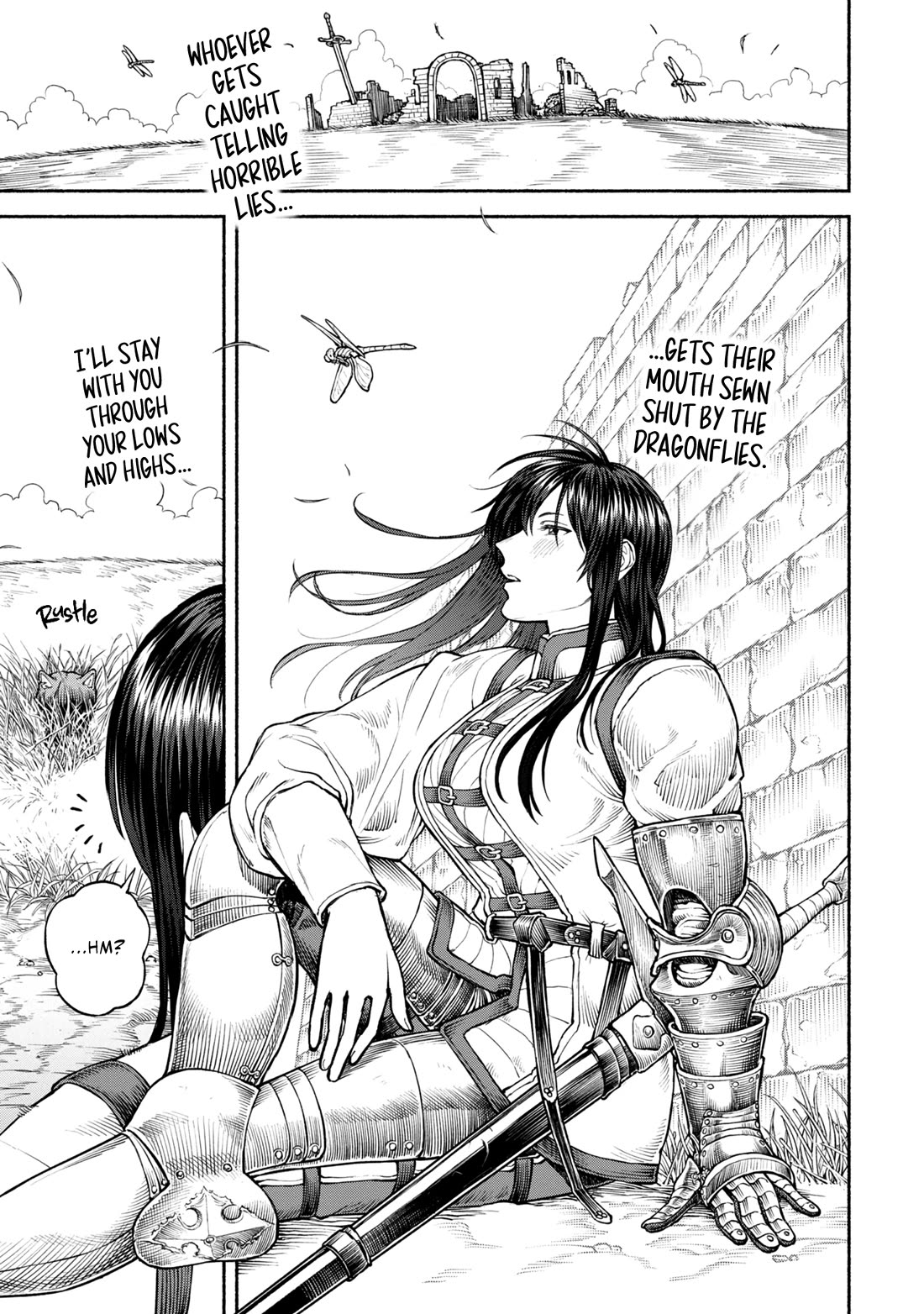 Female Knight and the Kemonomimi Child Chapter 37 page 1 - Chapter 37: Monster Ambush