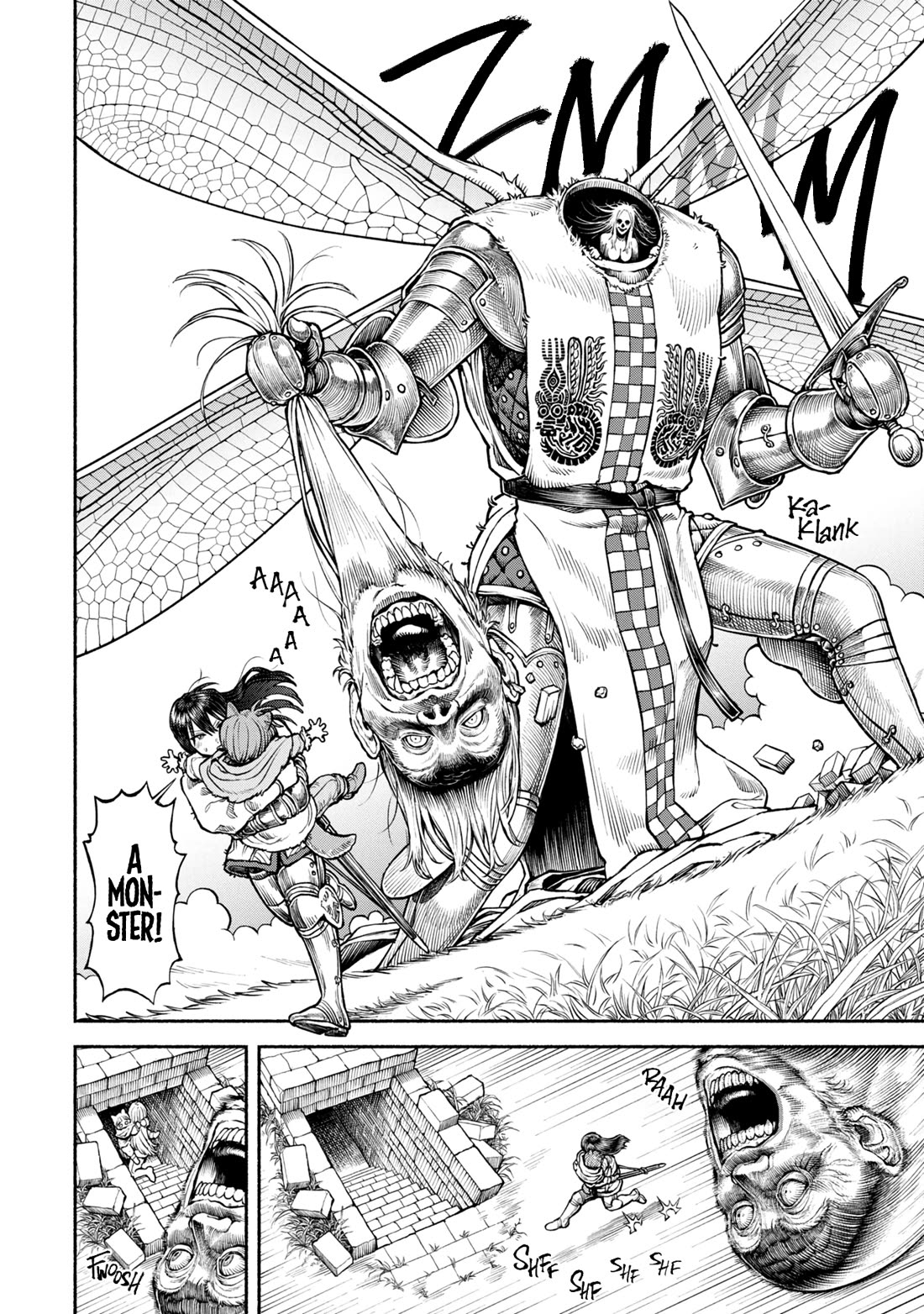 Female Knight and the Kemonomimi Child Chapter 37 page 4 - Chapter 37: Monster Ambush