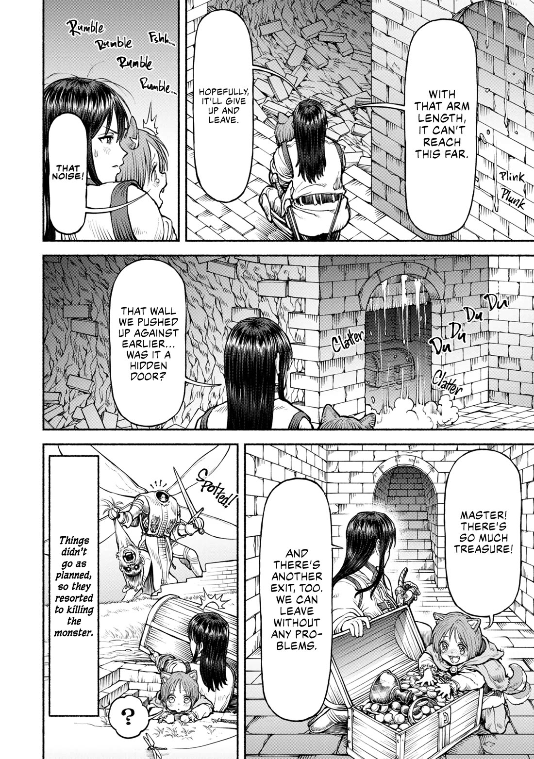 Female Knight and the Kemonomimi Child Chapter 37 page 8 - Chapter 37: Monster Ambush