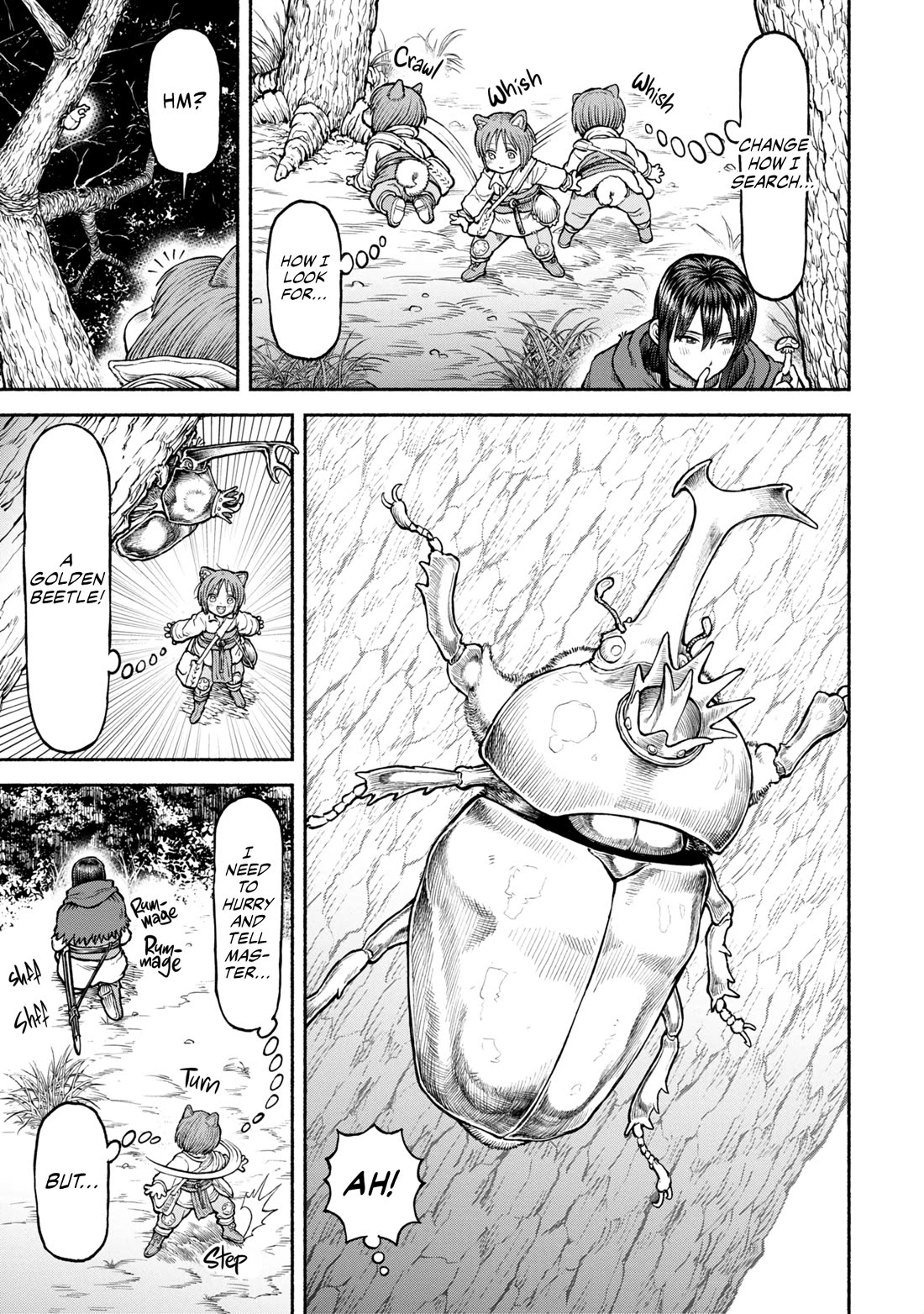 Female Knight and the Kemonomimi Child Chapter 38 page 3 - Chapter 38: Foraging