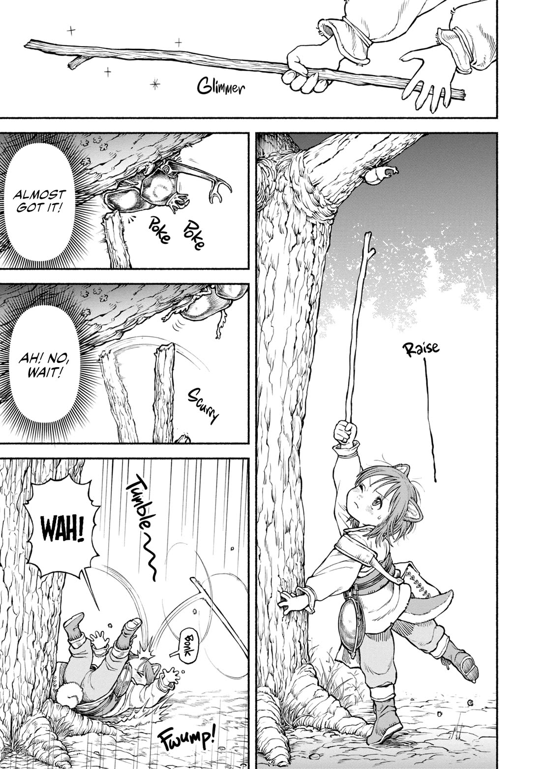 Female Knight and the Kemonomimi Child Chapter 38 page 5 - Chapter 38: Foraging
