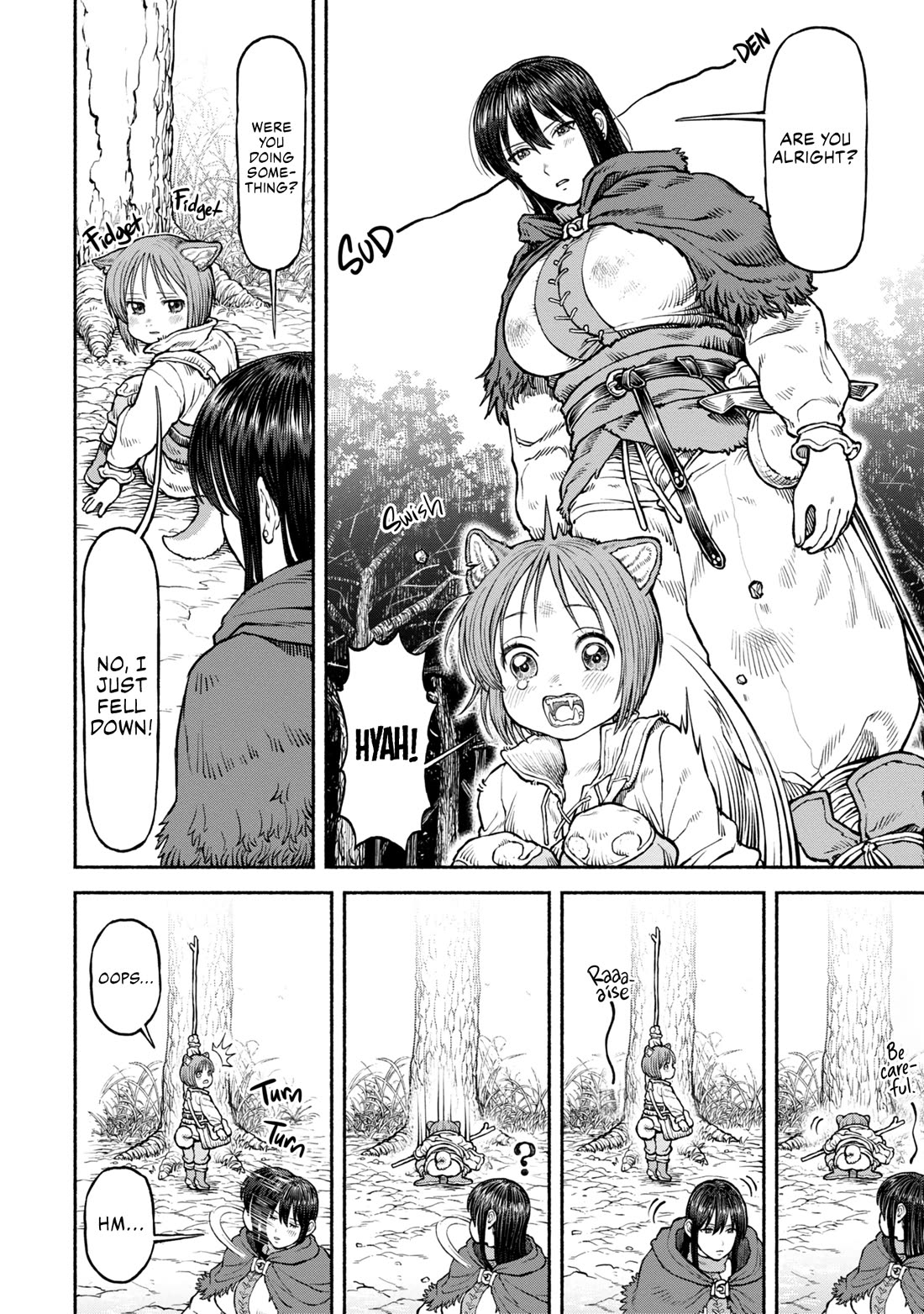 Female Knight and the Kemonomimi Child Chapter 38 page 6 - Chapter 38: Foraging