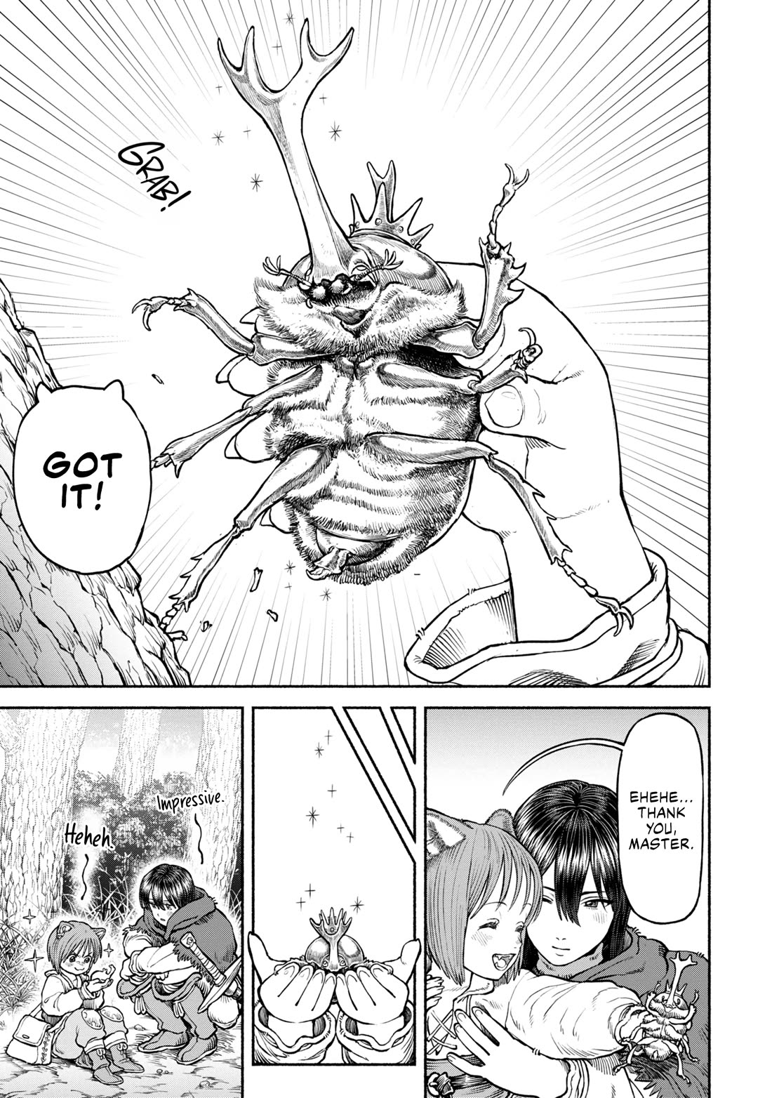 Female Knight and the Kemonomimi Child Chapter 38 page 9 - Chapter 38: Foraging