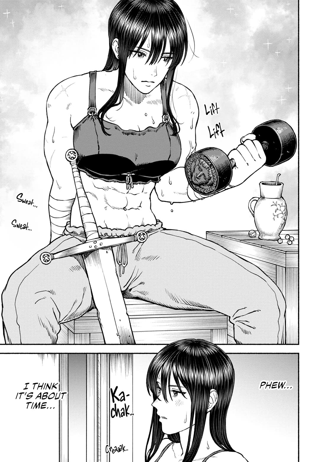 Female Knight and the Kemonomimi Child Chapter 39 page 2 - Chapter 39: Waiting for a Walk