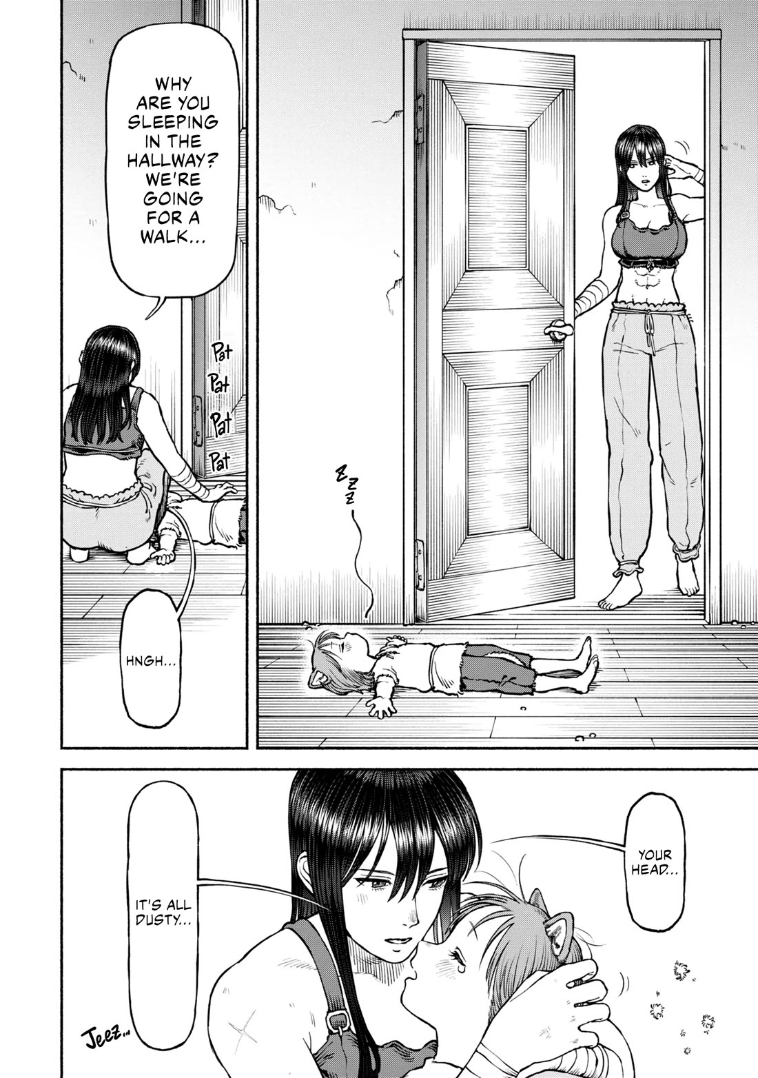 Female Knight and the Kemonomimi Child Chapter 39 page 3 - Chapter 39: Waiting for a Walk