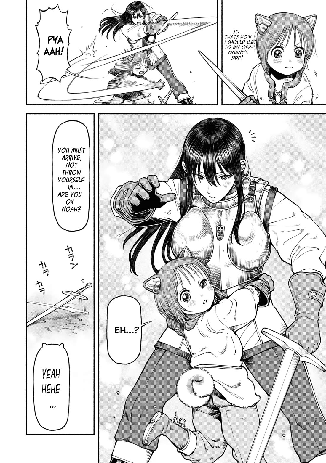 Female Knight and the Kemonomimi Child Chapter 40 page 4 - Chapter 40: ROTATORY SLAYER!