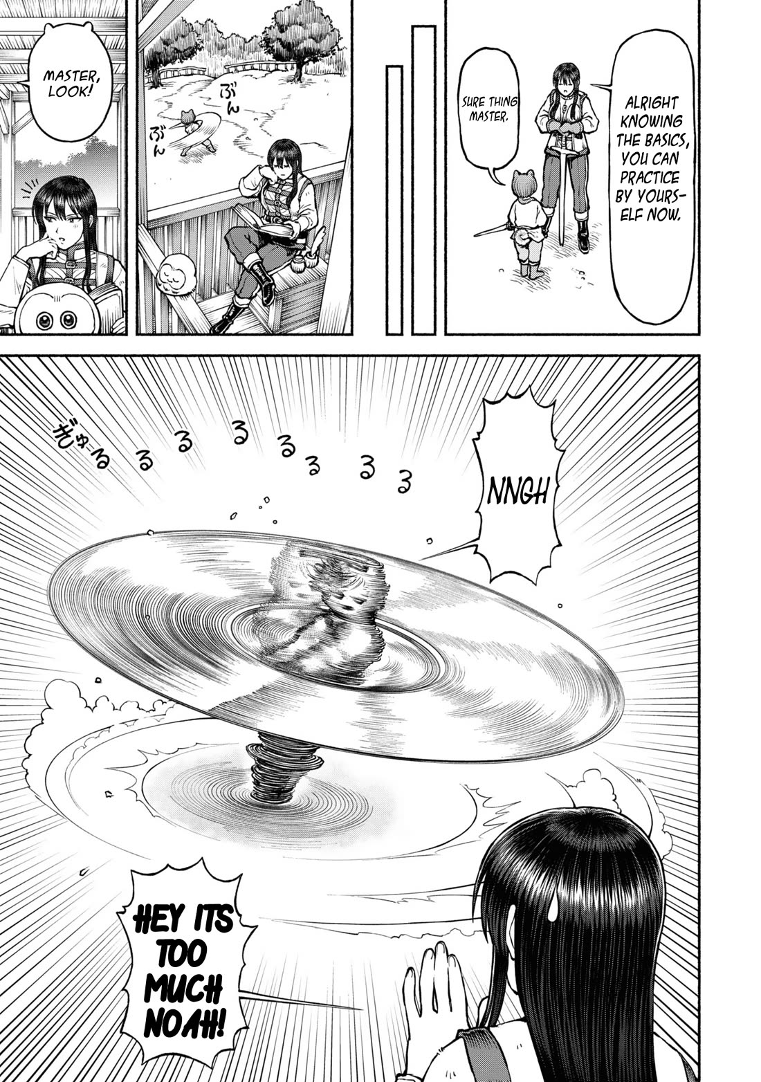 Female Knight and the Kemonomimi Child Chapter 40 page 5 - Chapter 40: ROTATORY SLAYER!