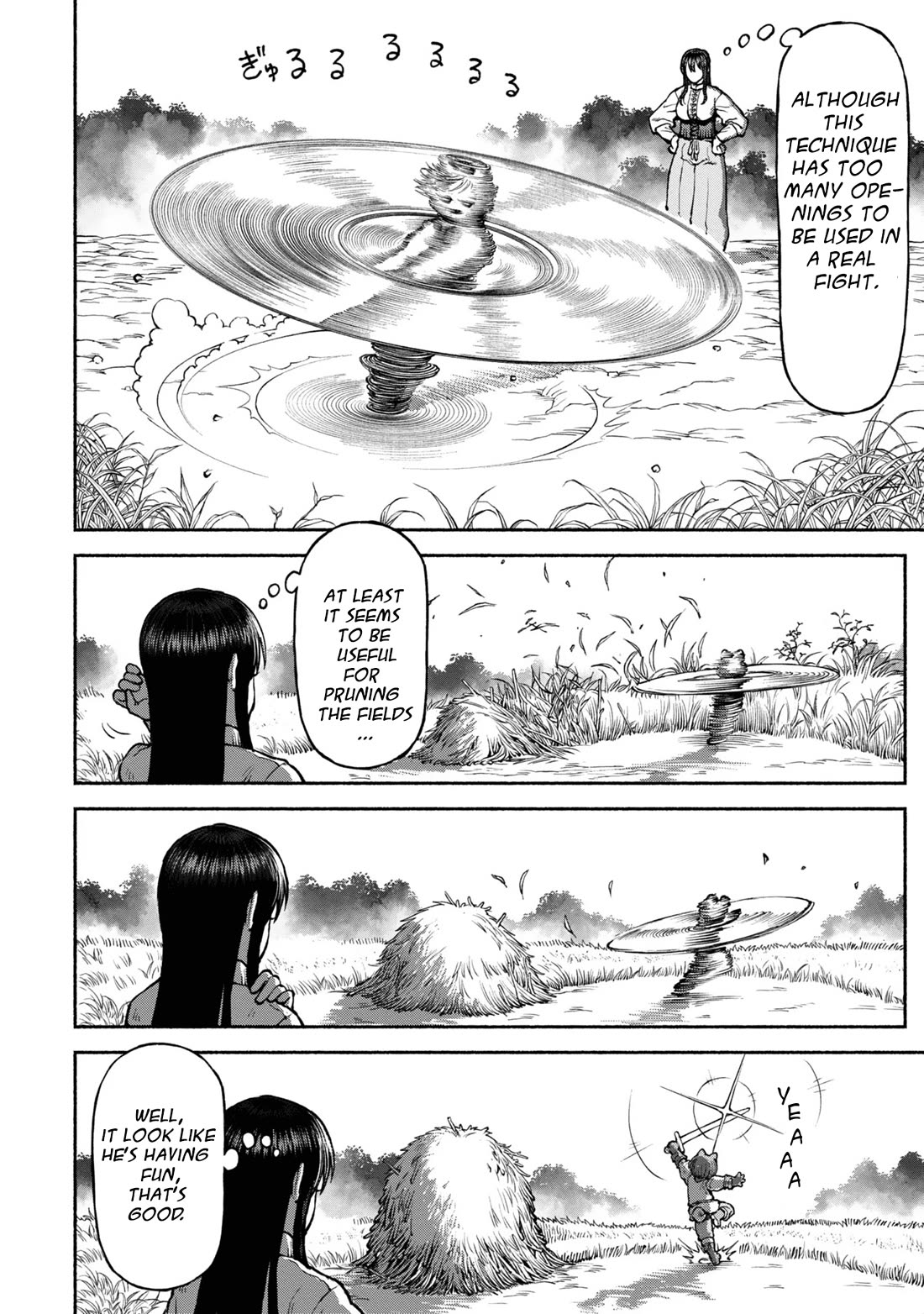 Female Knight and the Kemonomimi Child Chapter 40 page 8 - Chapter 40: ROTATORY SLAYER!