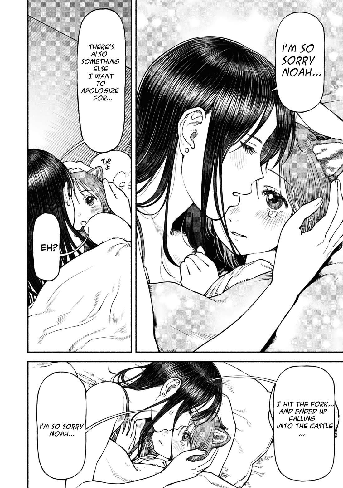 Female Knight and the Kemonomimi Child Chapter 41 page 10 - Chapter 41: We are all the same.