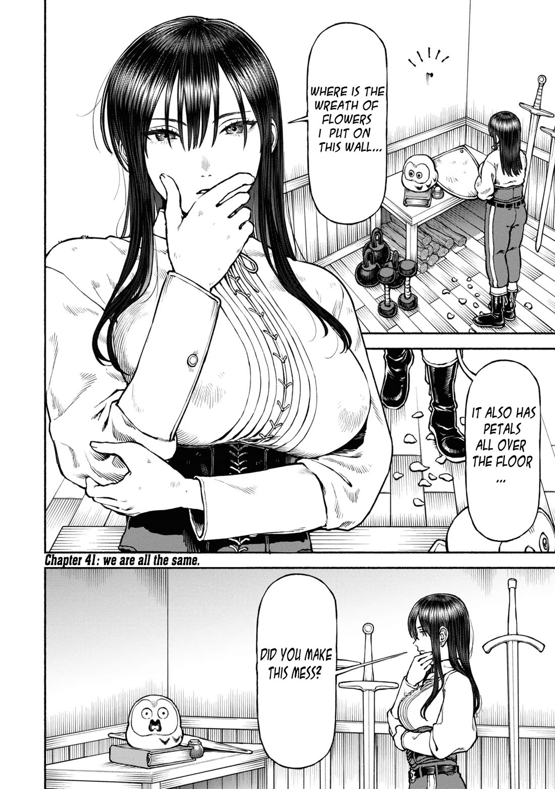Female Knight and the Kemonomimi Child Chapter 41 page 2 - Chapter 41: We are all the same.
