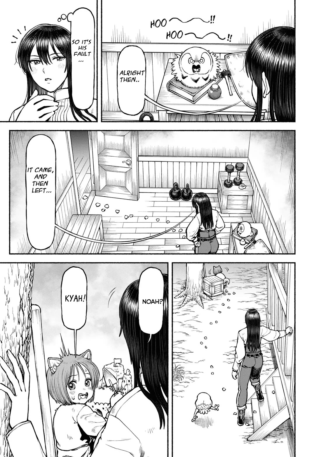 Female Knight and the Kemonomimi Child Chapter 41 page 3 - Chapter 41: We are all the same.