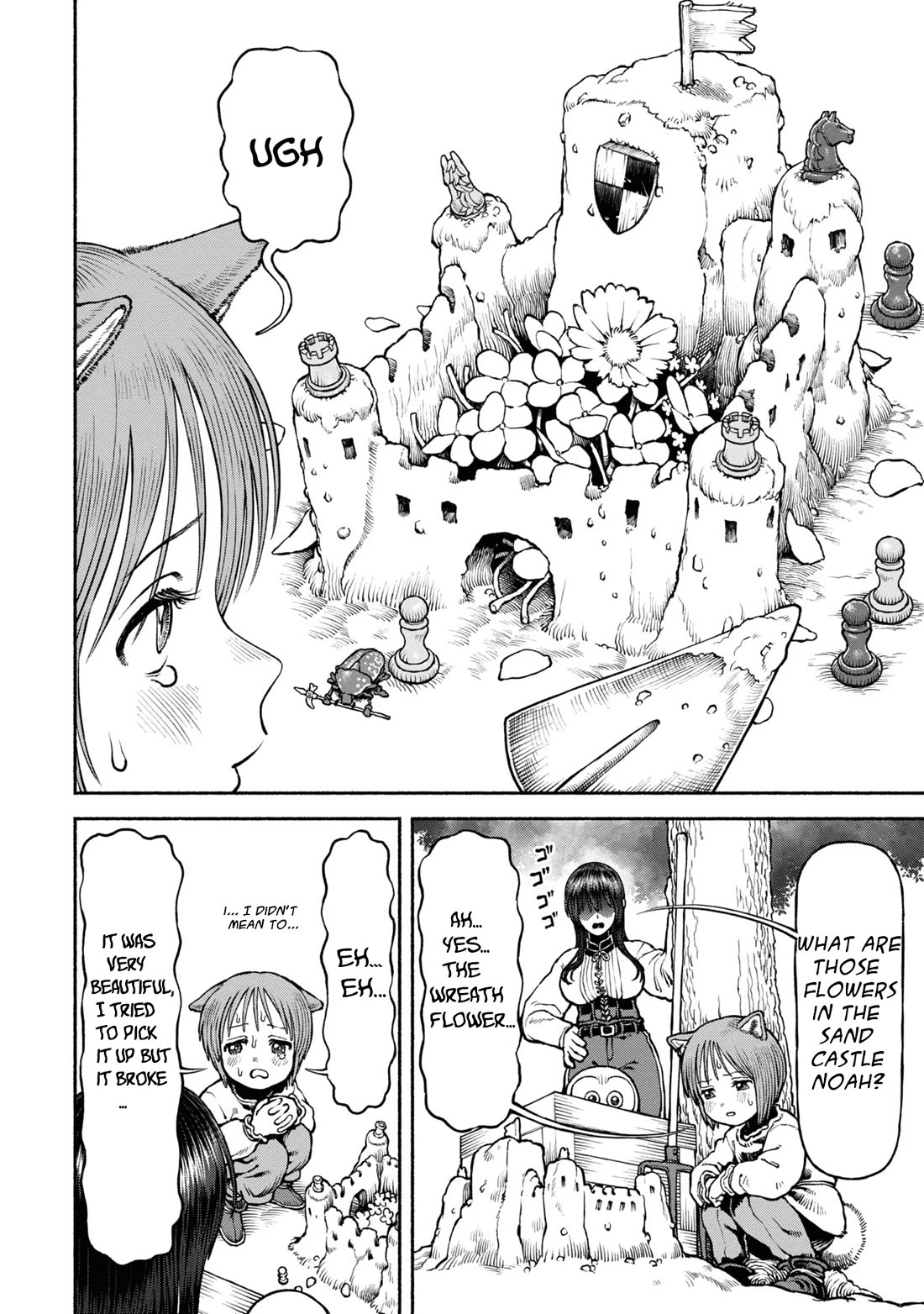 Female Knight and the Kemonomimi Child Chapter 41 page 4 - Chapter 41: We are all the same.