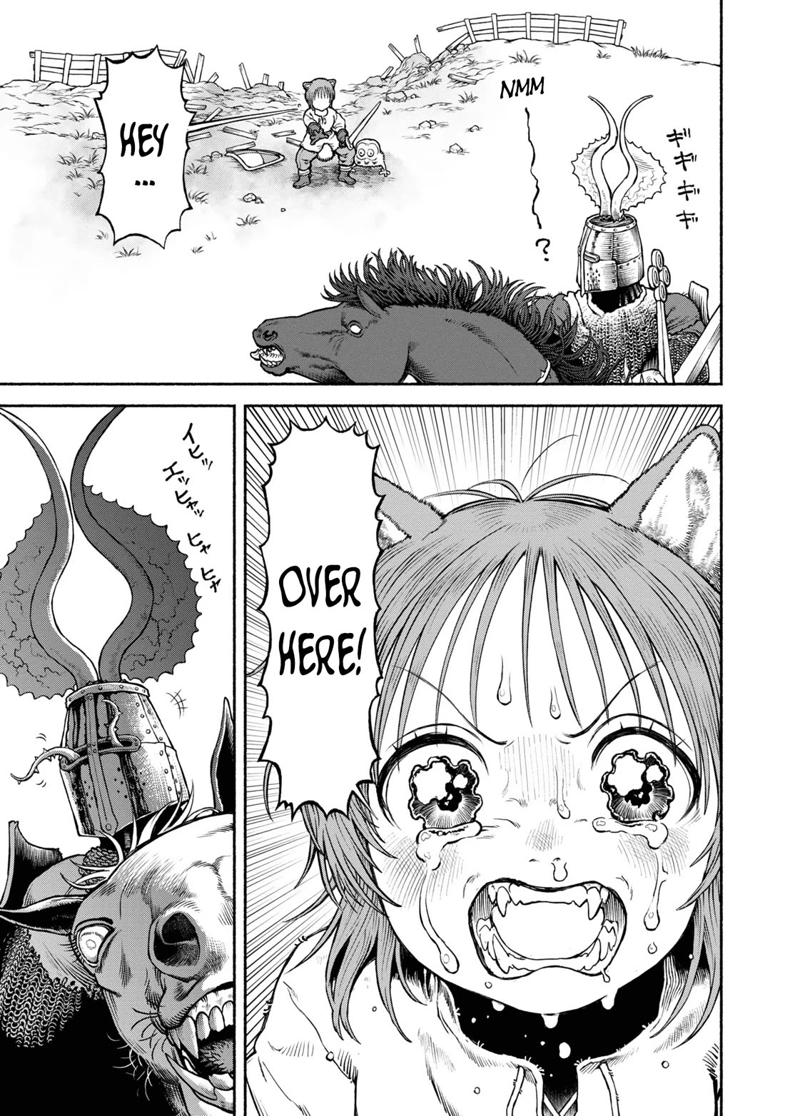 Female Knight and the Kemonomimi Child Chapter 42 page 13 - Chapter 42: An invitation to the darkness