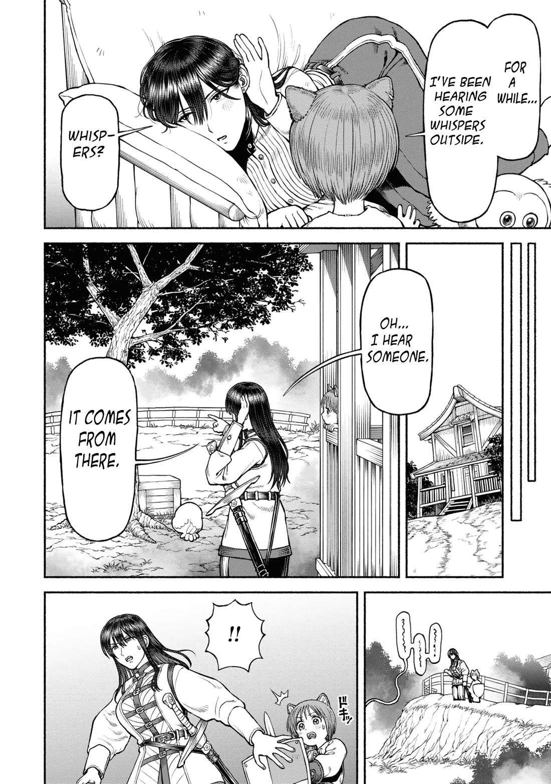 Female Knight and the Kemonomimi Child Chapter 42 page 2 - Chapter 42: An invitation to the darkness
