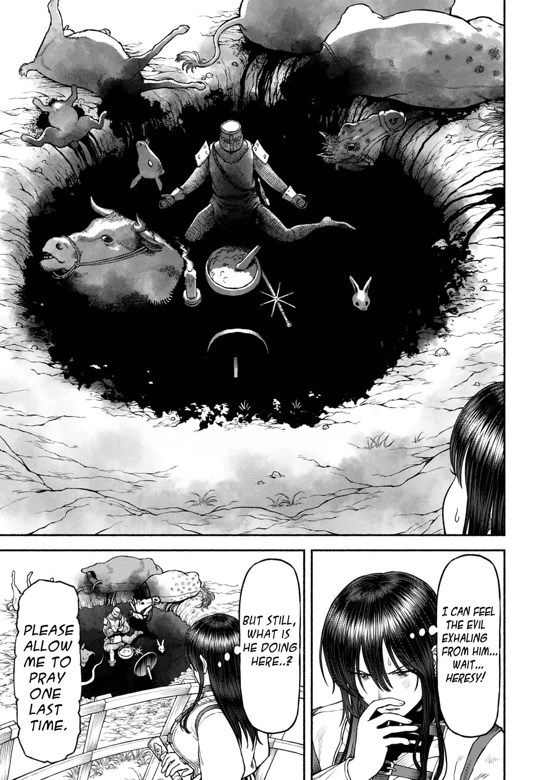 Female Knight and the Kemonomimi Child Chapter 42 page 3 - Chapter 42: An invitation to the darkness