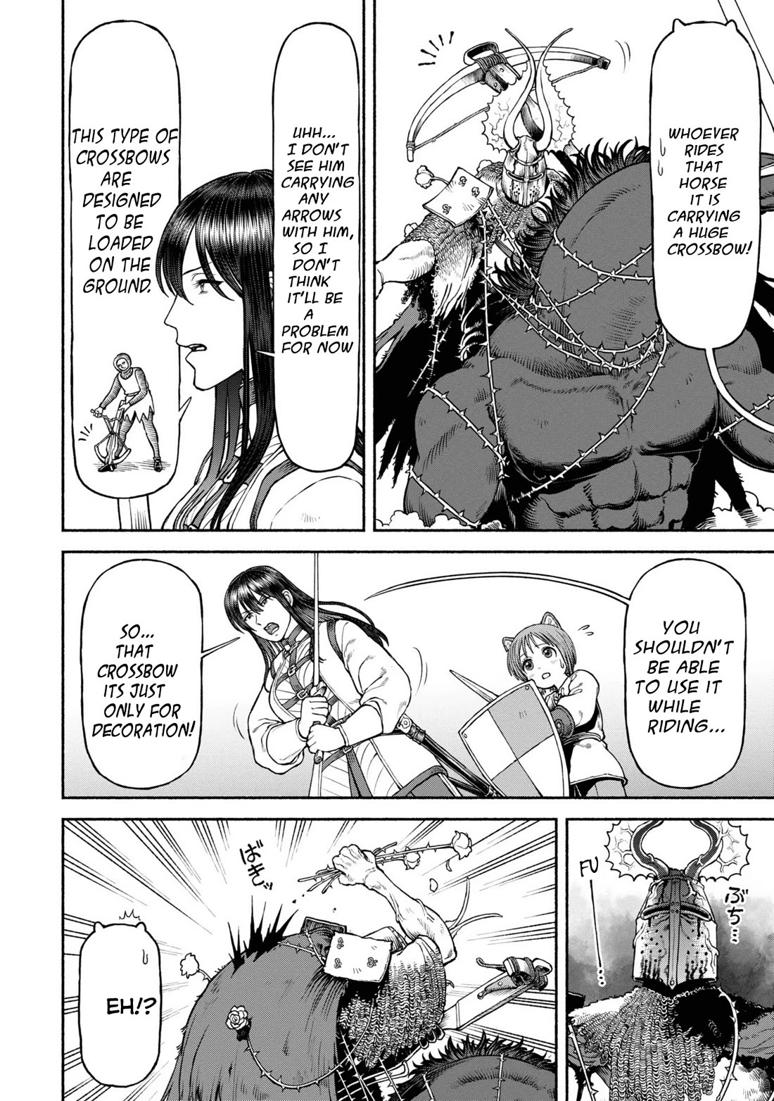 Female Knight and the Kemonomimi Child Chapter 42 page 8 - Chapter 42: An invitation to the darkness
