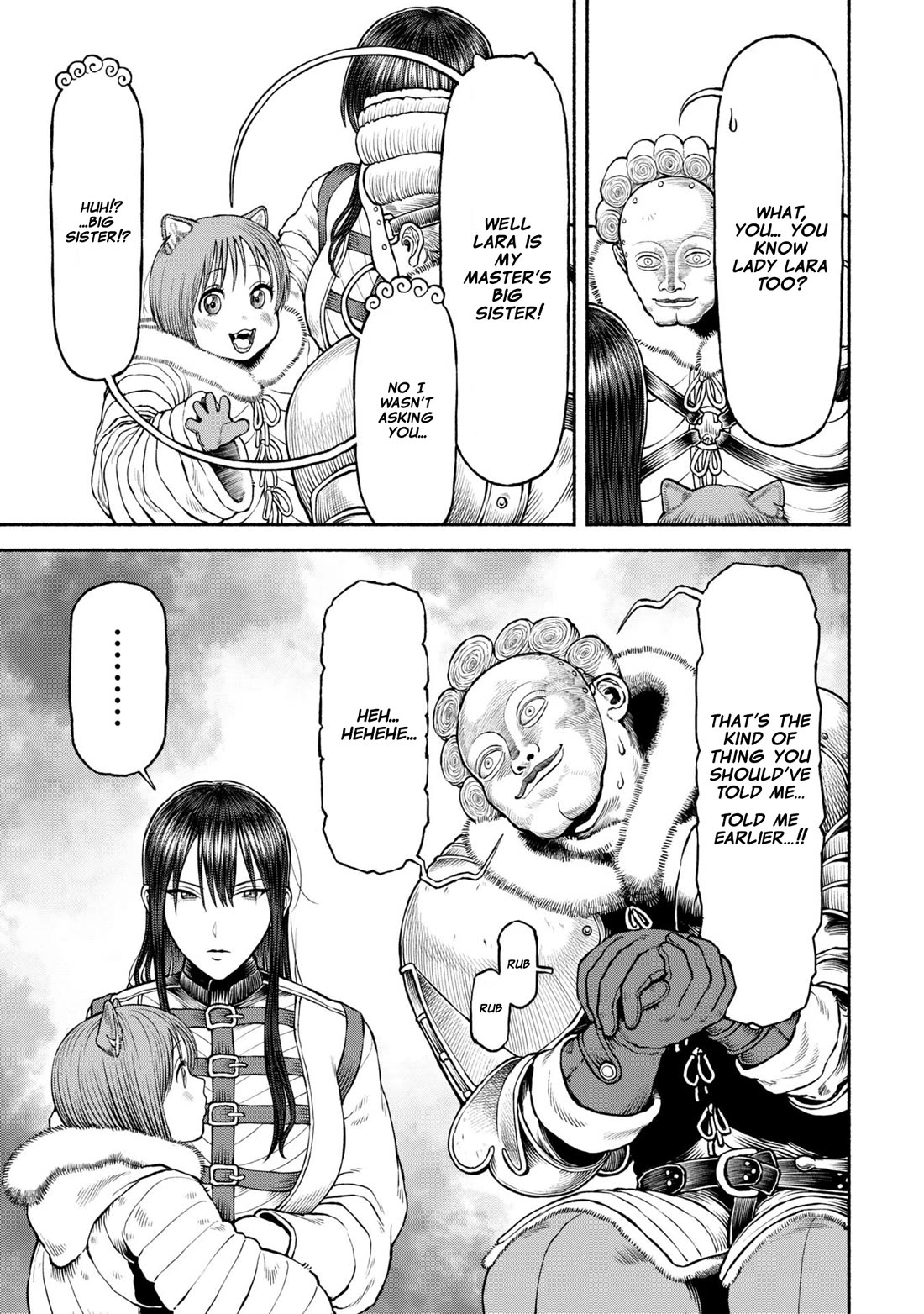 Female Knight and the Kemonomimi Child Chapter 44 page 11 - Chapter 44: Legend of the Divine Beast