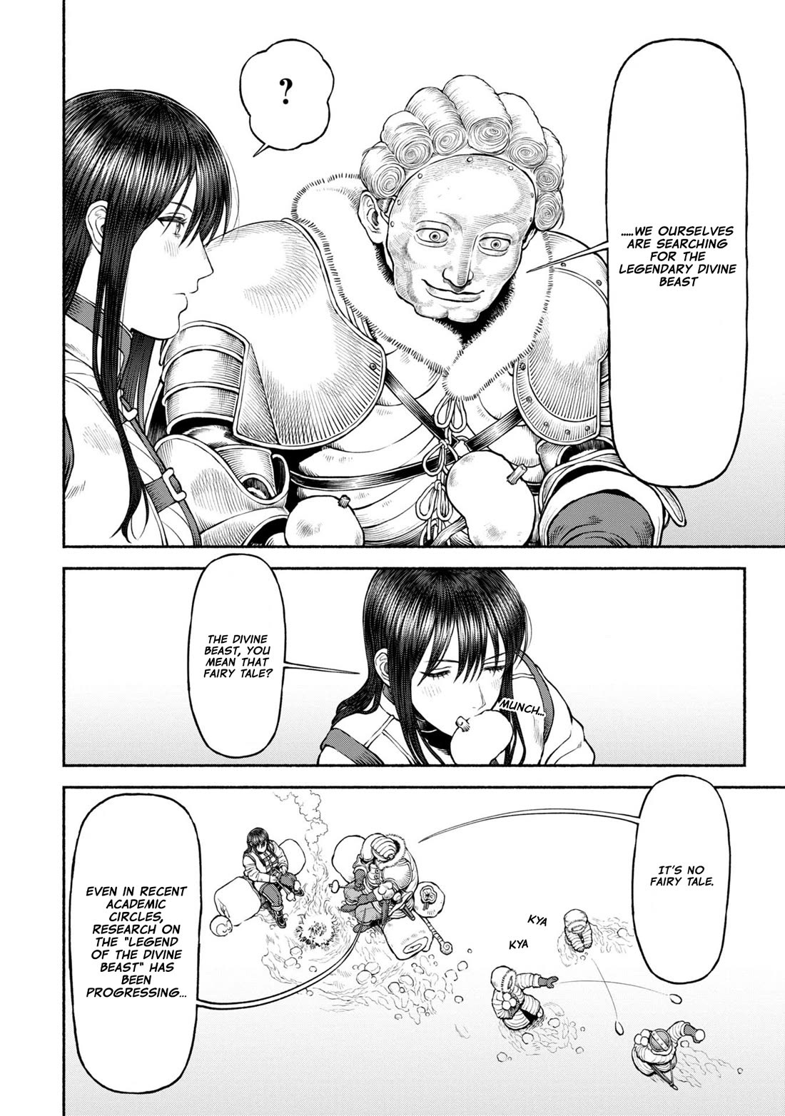 Female Knight and the Kemonomimi Child Chapter 44 page 2 - Chapter 44: Legend of the Divine Beast