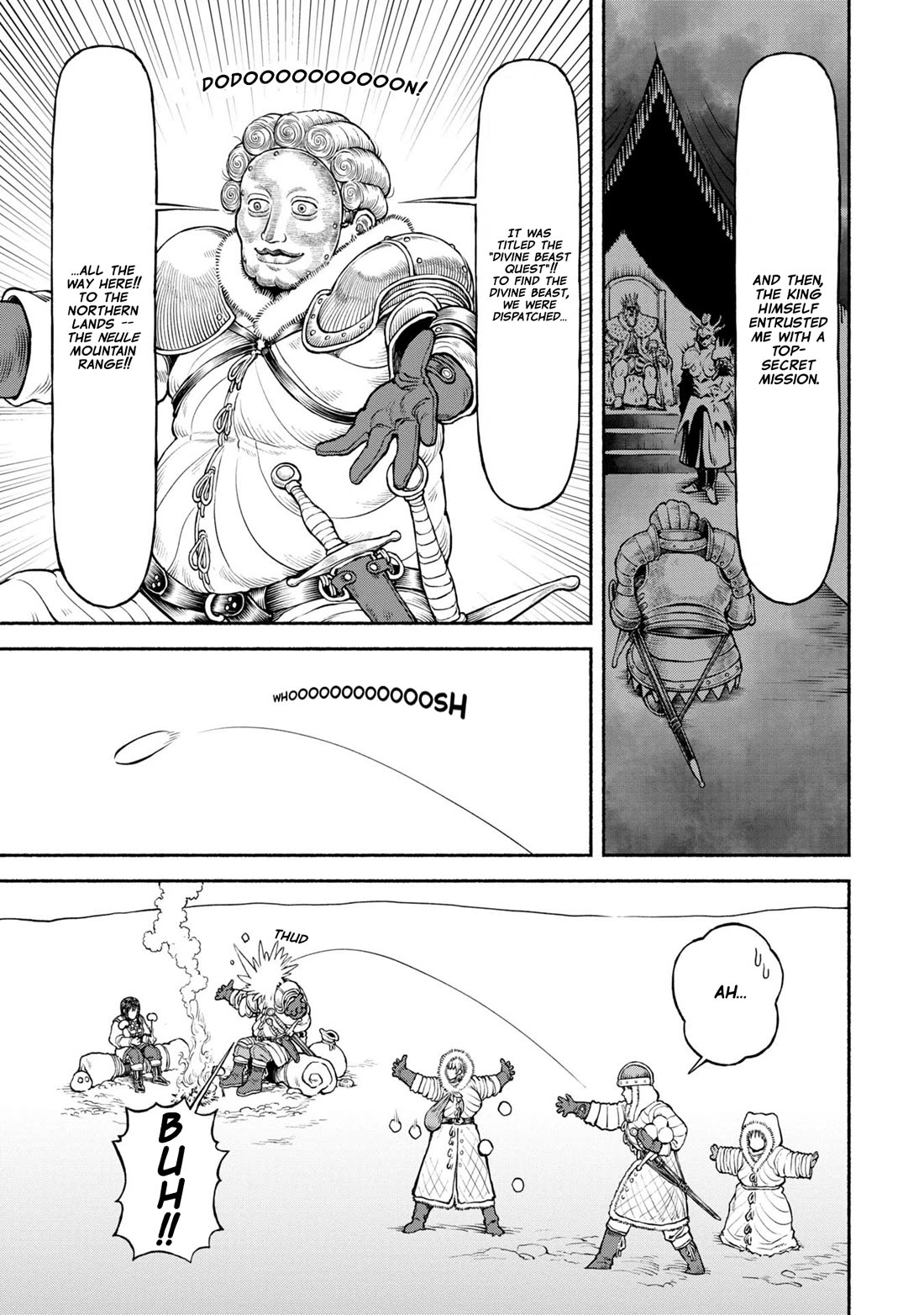Female Knight and the Kemonomimi Child Chapter 44 page 3 - Chapter 44: Legend of the Divine Beast