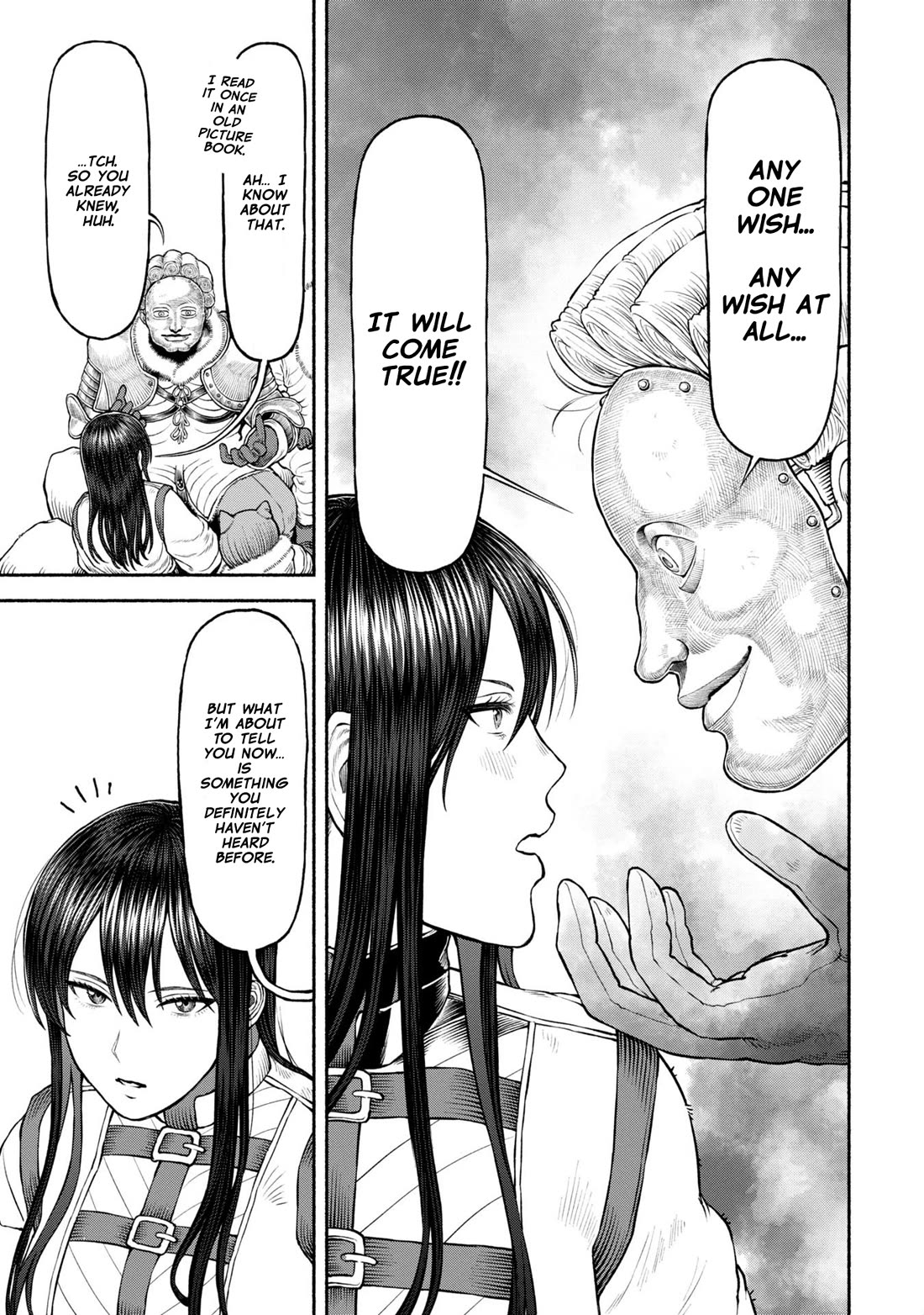 Female Knight and the Kemonomimi Child Chapter 44 page 7 - Chapter 44: Legend of the Divine Beast
