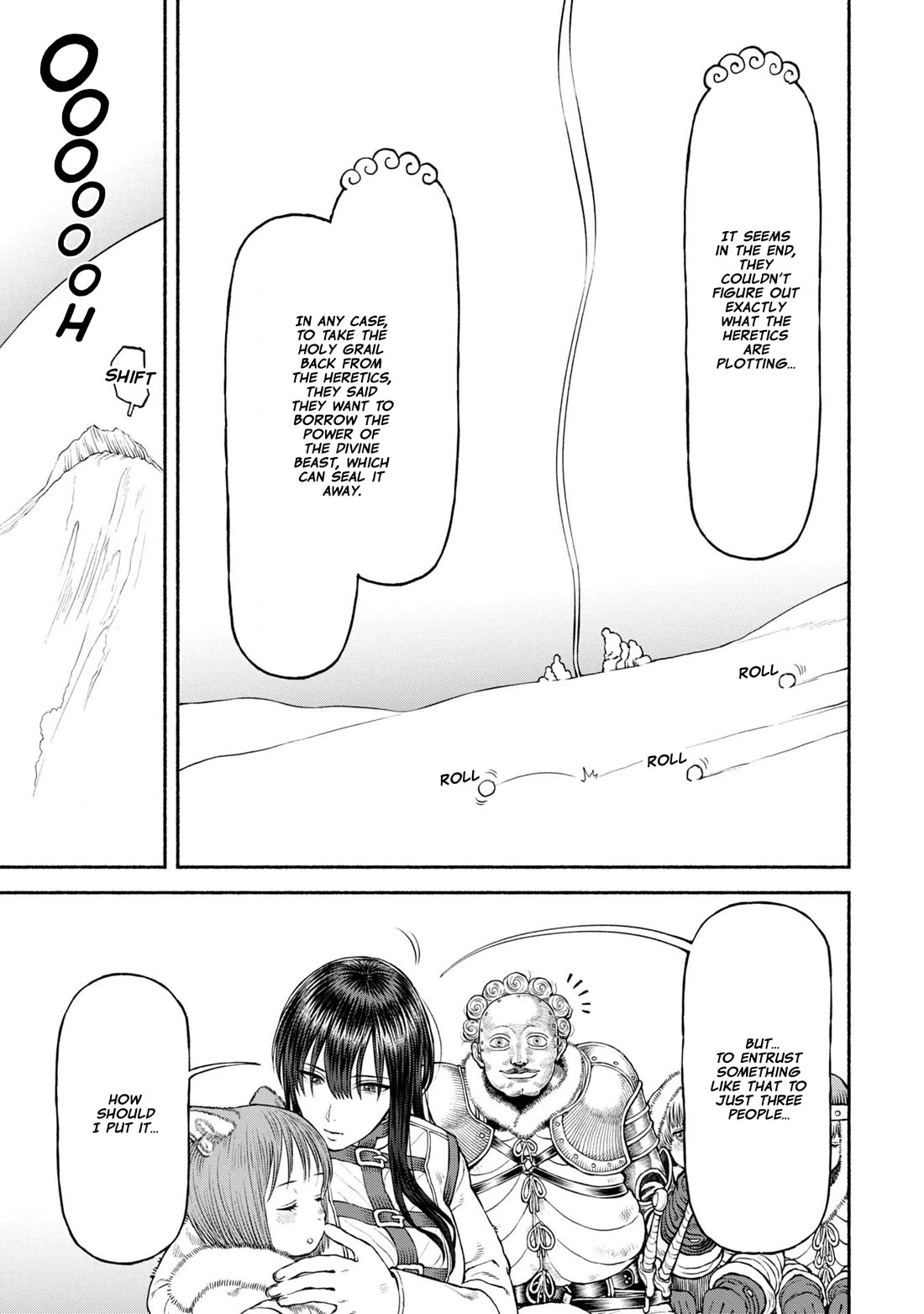 Female Knight and the Kemonomimi Child Chapter 44 page 9 - Chapter 44: Legend of the Divine Beast