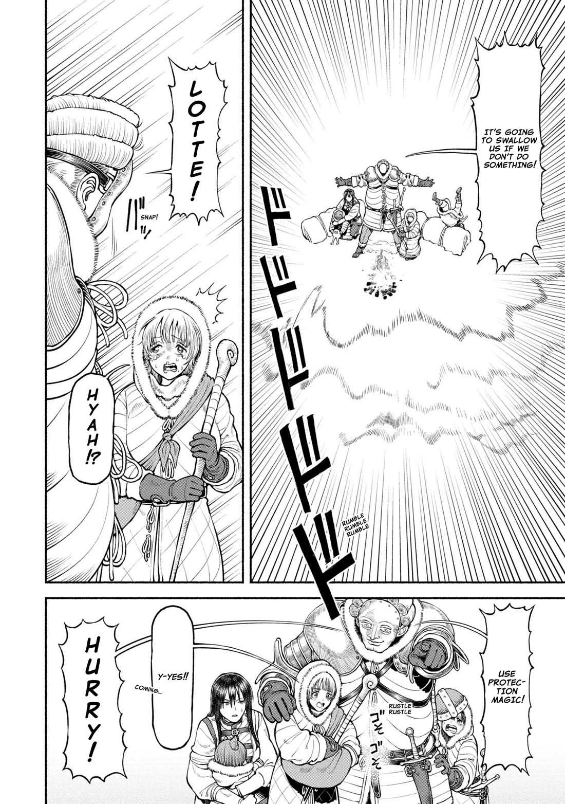 Female Knight and the Kemonomimi Child Chapter 45 page 1 - Chapter 45: A Show of Determination