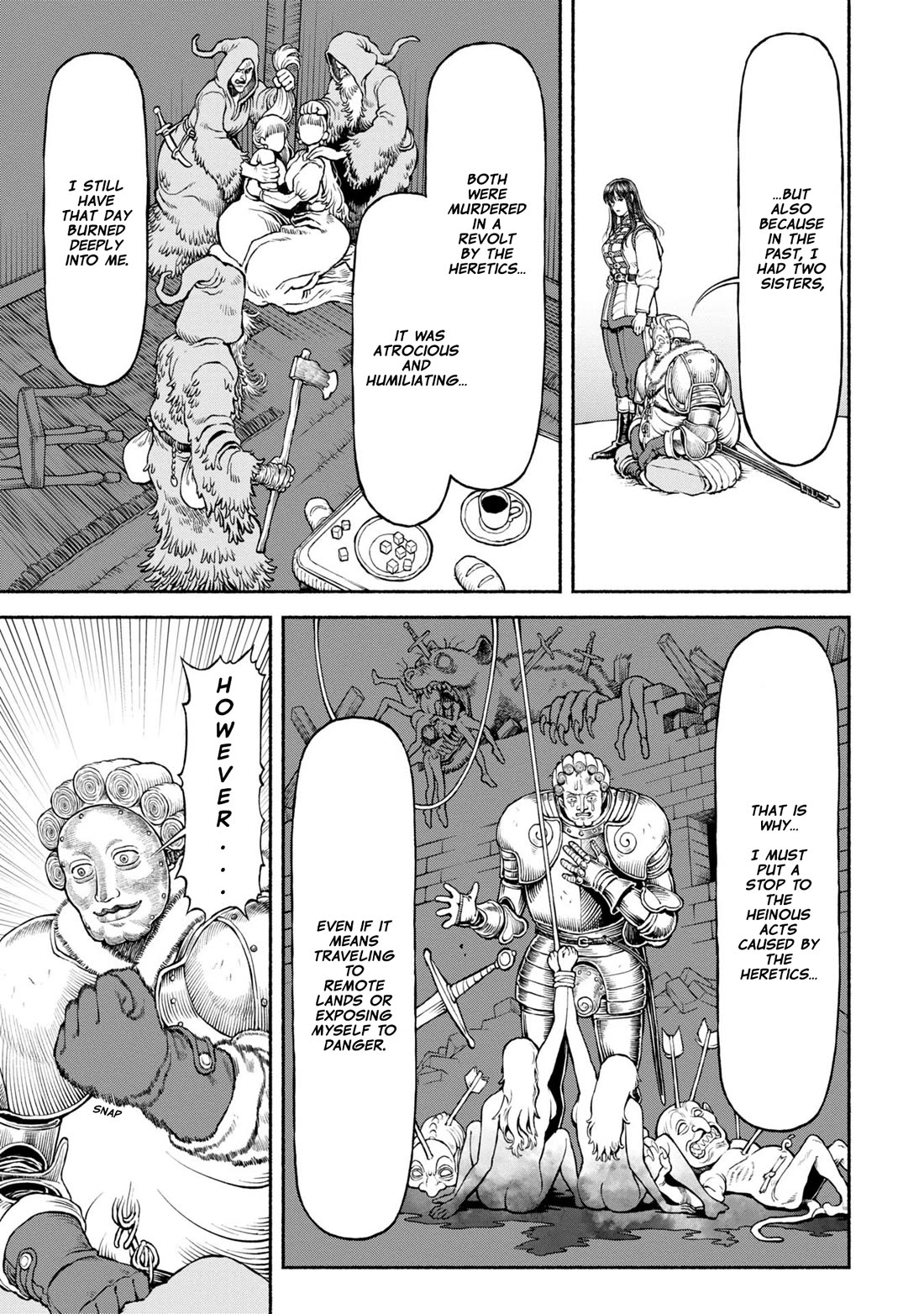 Female Knight and the Kemonomimi Child Chapter 45 page 10 - Chapter 45: A Show of Determination