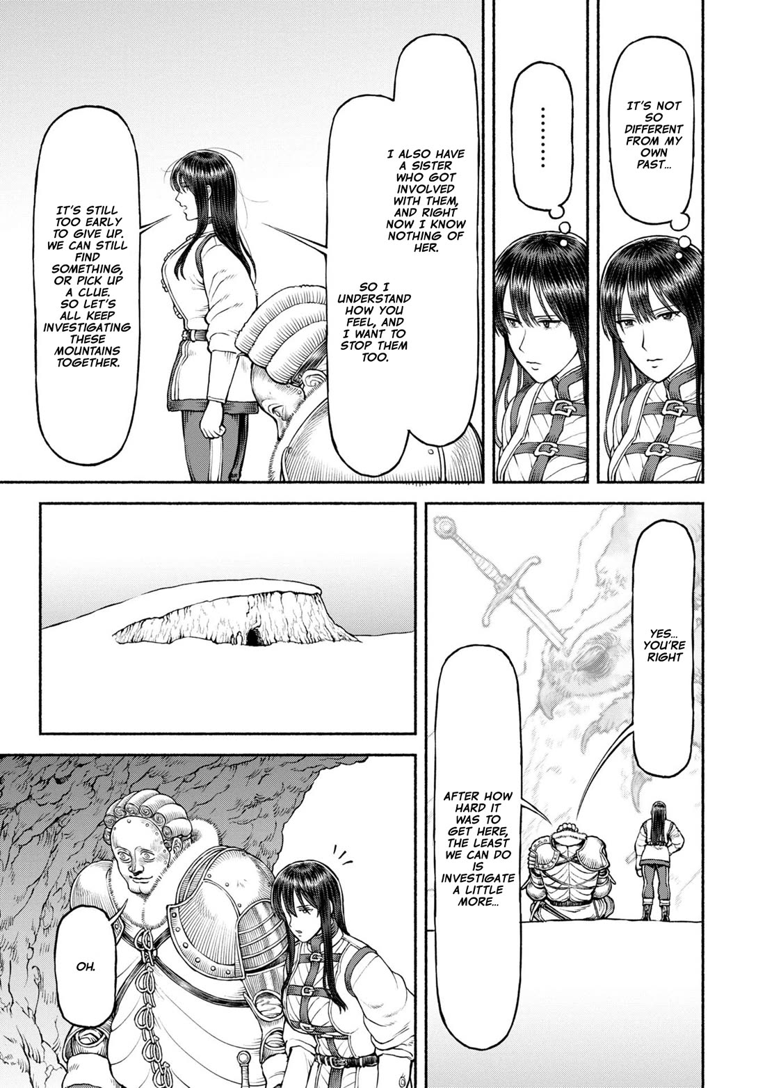 Female Knight and the Kemonomimi Child Chapter 45 page 12 - Chapter 45: A Show of Determination