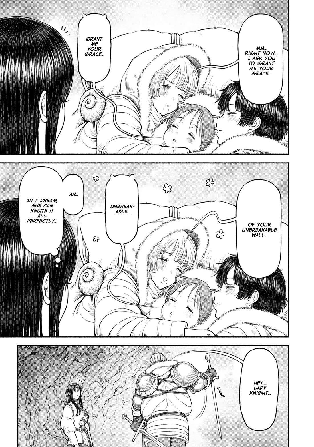 Female Knight and the Kemonomimi Child Chapter 45 page 14 - Chapter 45: A Show of Determination