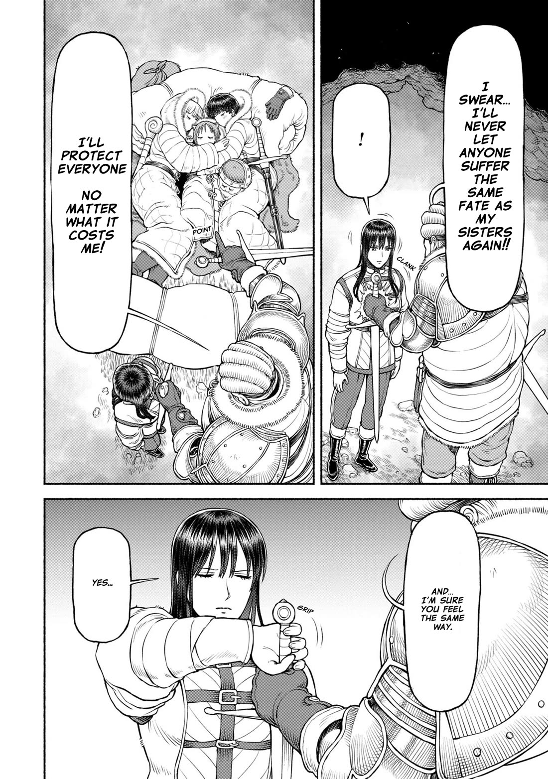 Female Knight and the Kemonomimi Child Chapter 45 page 15 - Chapter 45: A Show of Determination
