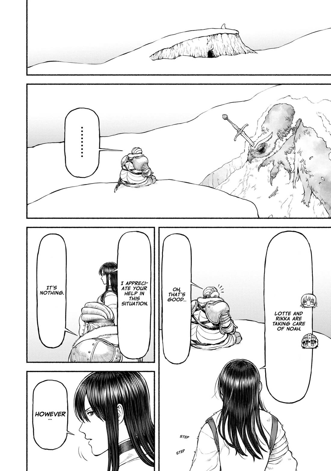 Female Knight and the Kemonomimi Child Chapter 45 page 7 - Chapter 45: A Show of Determination