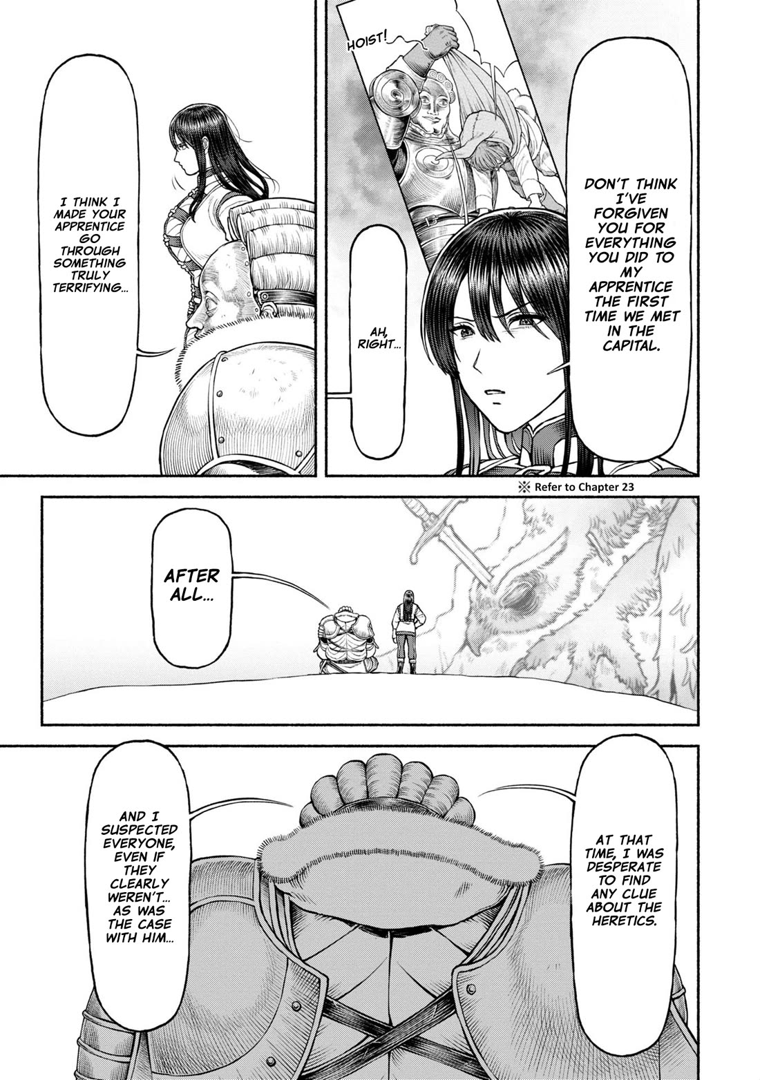 Female Knight and the Kemonomimi Child Chapter 45 page 8 - Chapter 45: A Show of Determination