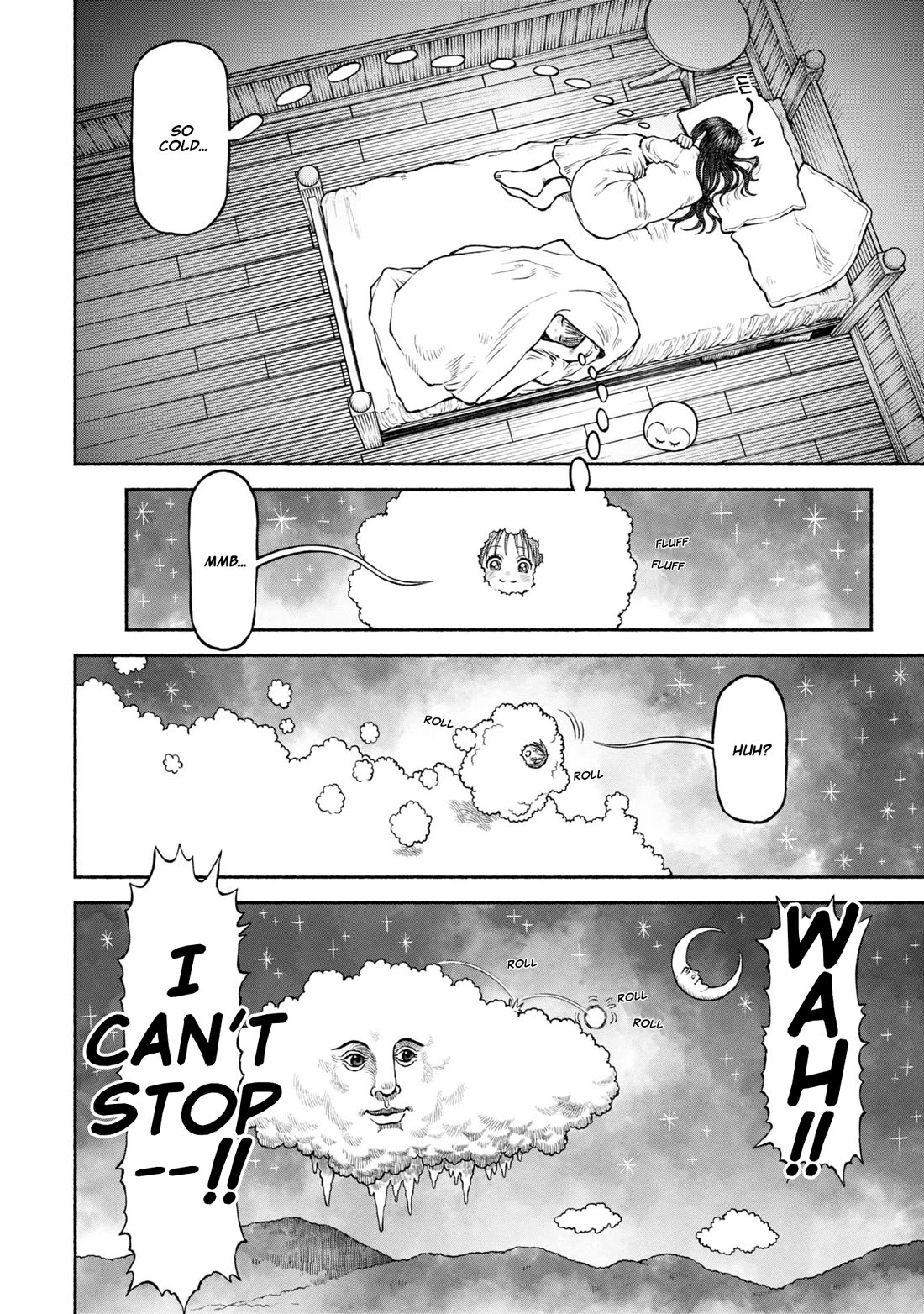 Female Knight and the Kemonomimi Child Chapter 46.5 page 4 - Chapter 46.5: A Walk Above the Clouds