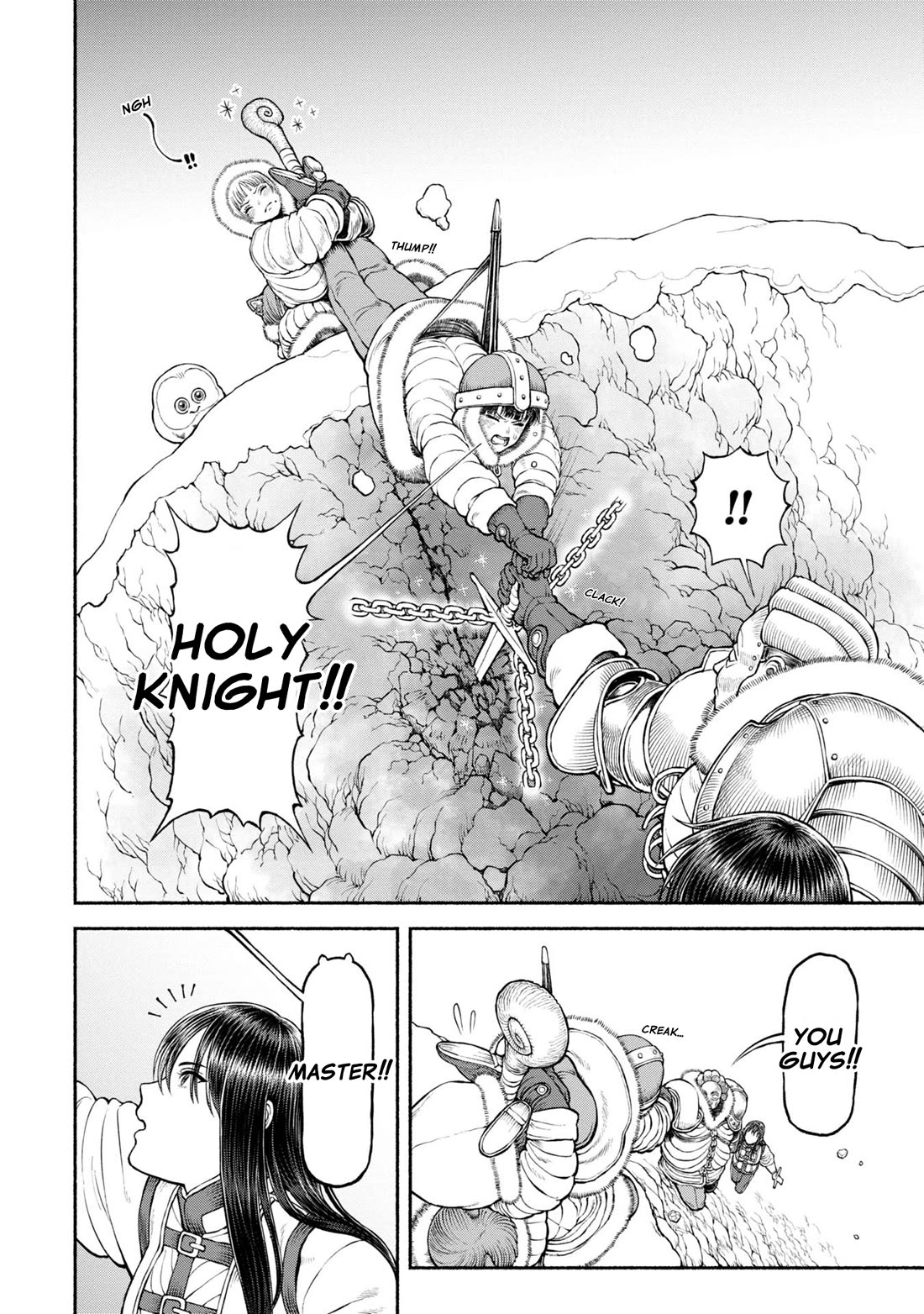 Female Knight and the Kemonomimi Child Chapter 46 page 10 - Chapter 46: Deadly Battle on the Snowy Mountain