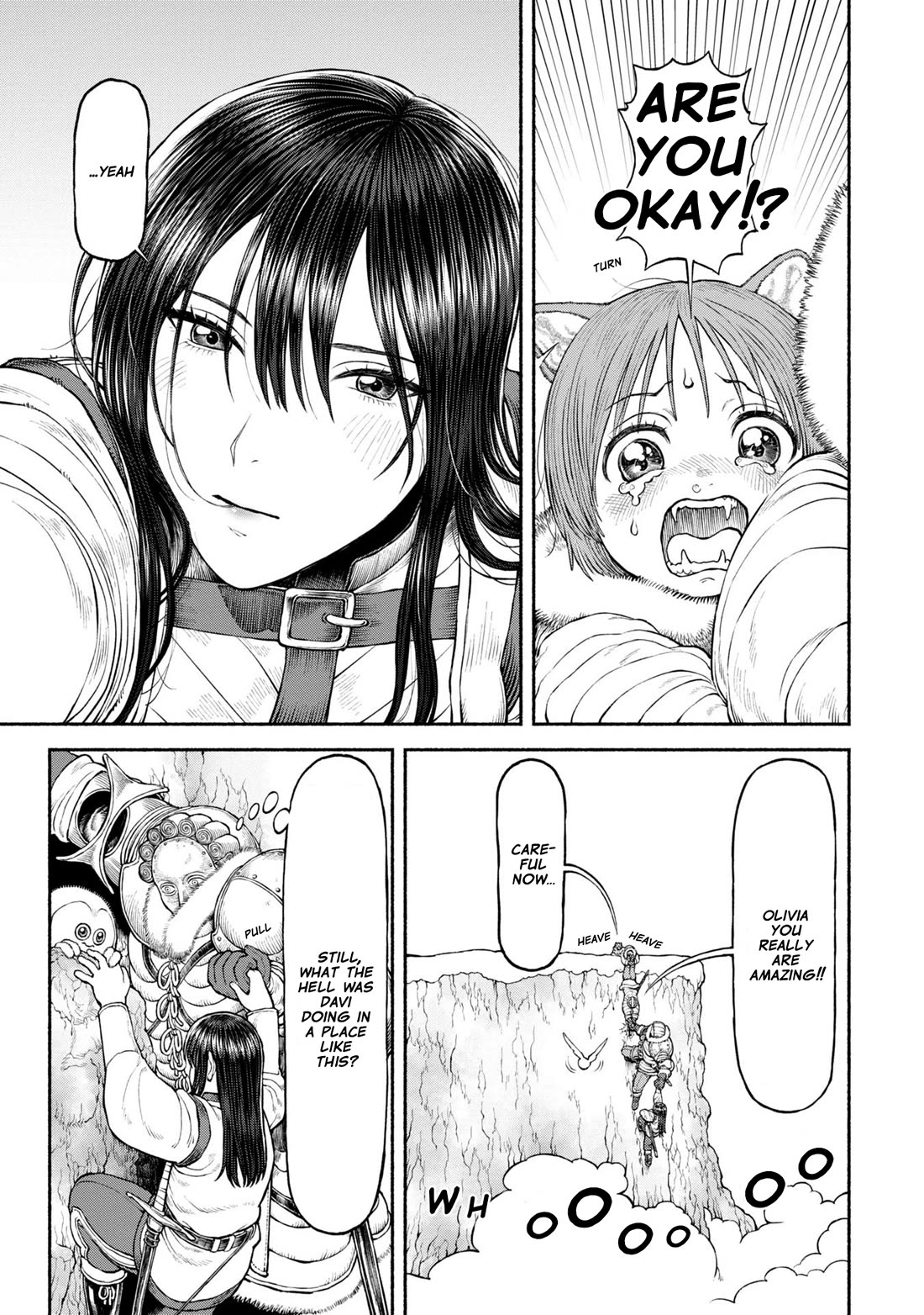 Female Knight and the Kemonomimi Child Chapter 46 page 11 - Chapter 46: Deadly Battle on the Snowy Mountain